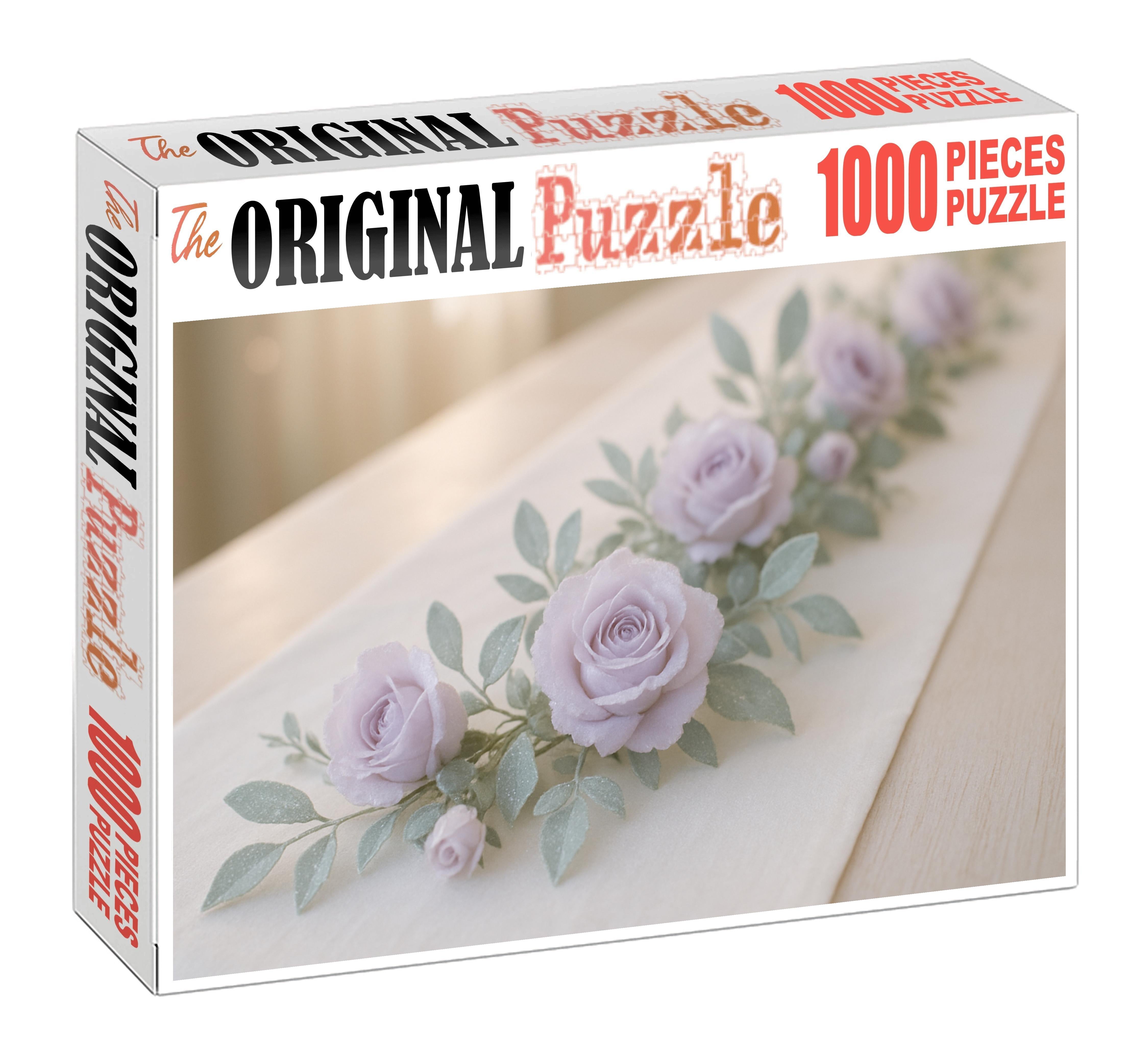 Frosted Morning Table Garland 200 Piece Puzzle