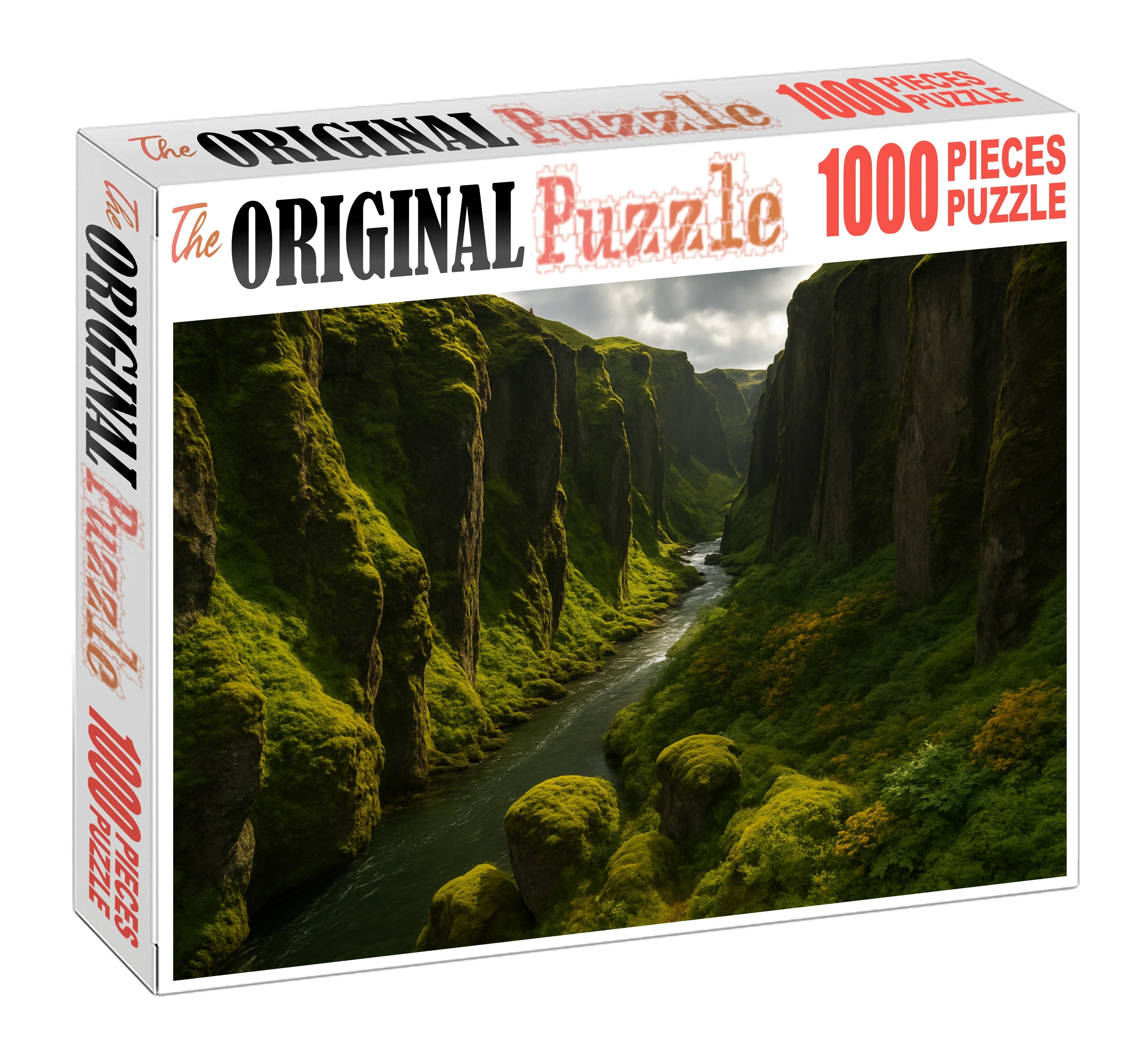 Verdant Canyon Overlook Puzzle Collection