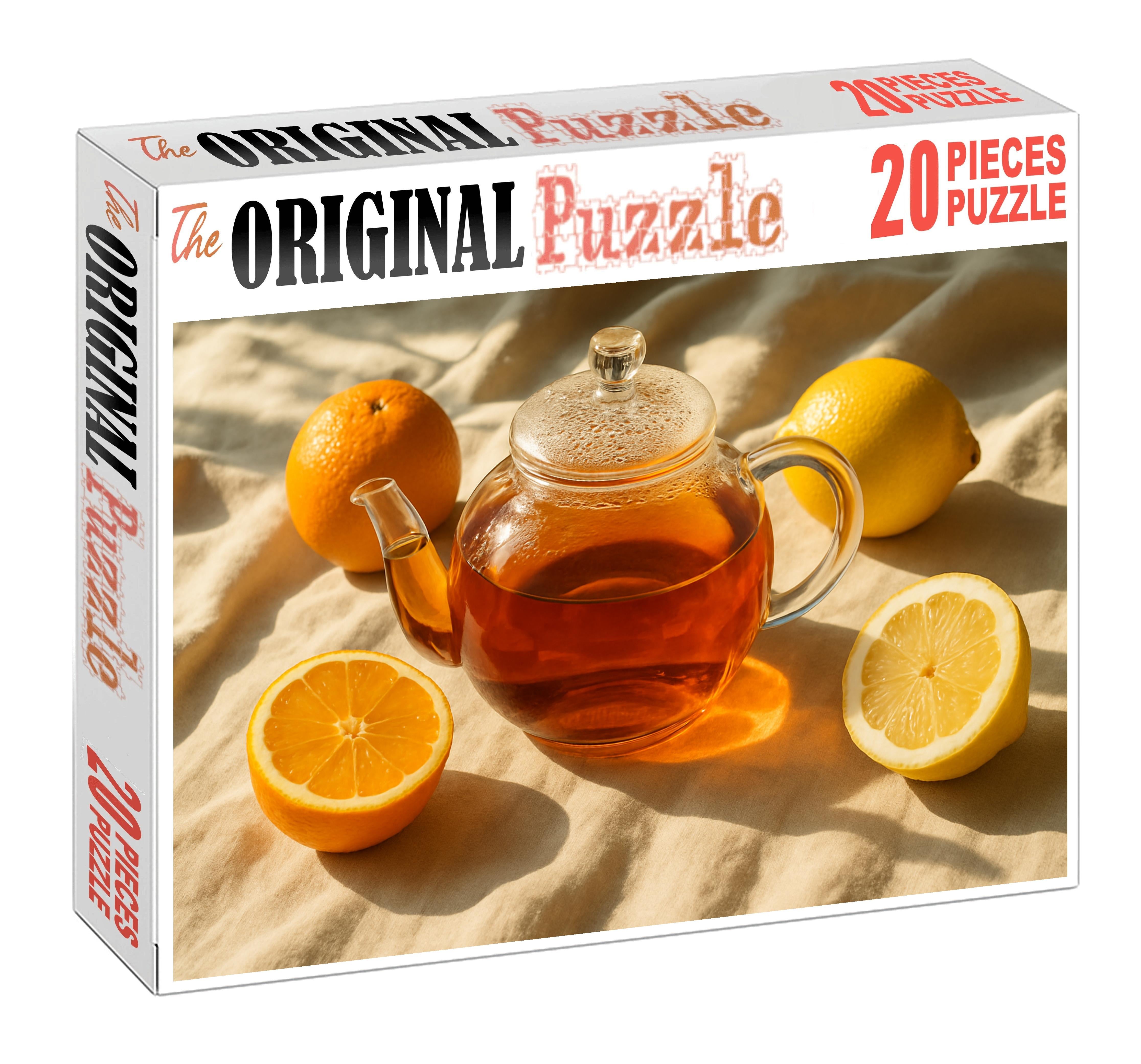 Citrus Sunrise Black Tea 500 Piece Puzzle