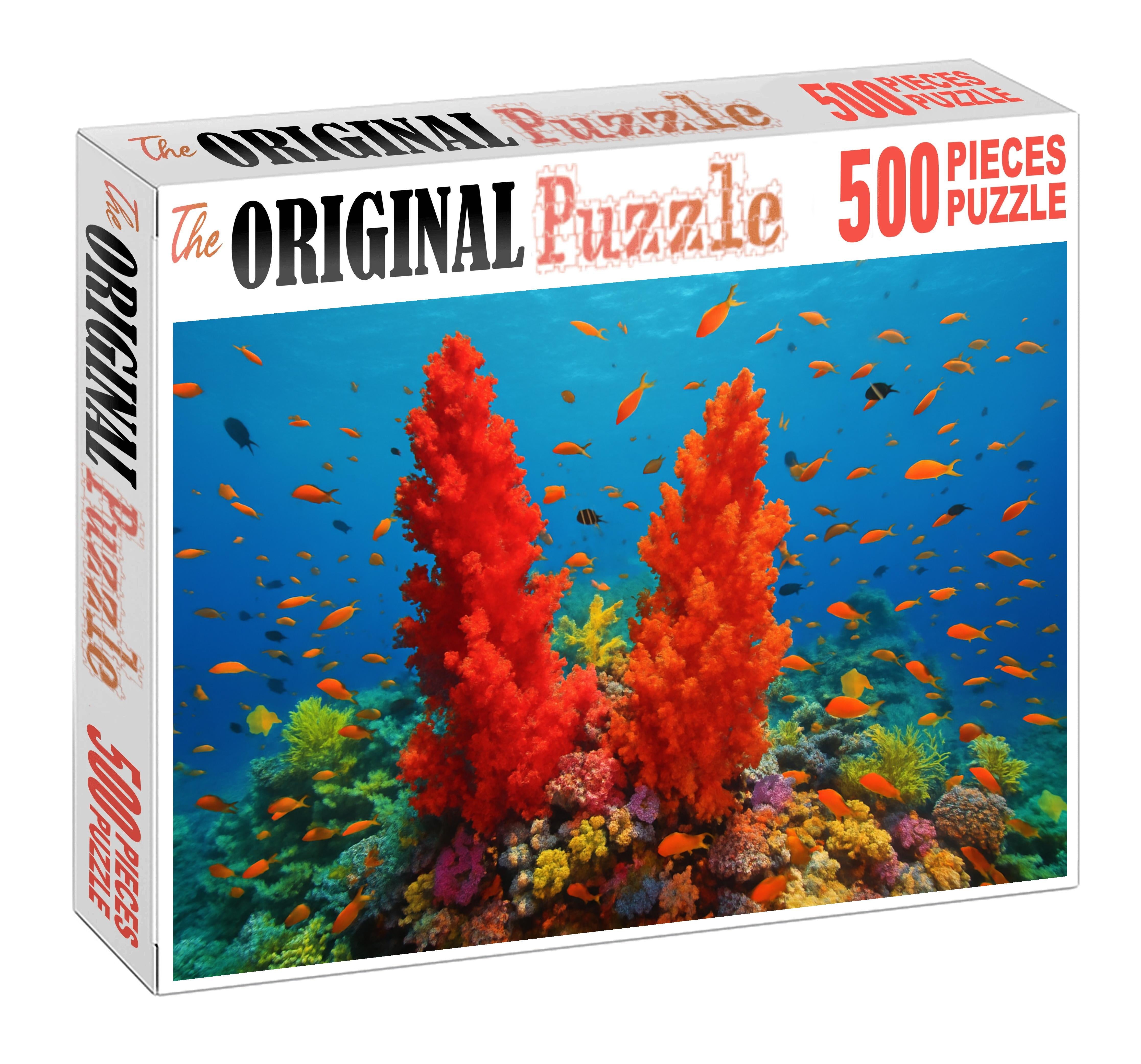 Crimson Coral Pinnacles Puzzle Challenge
