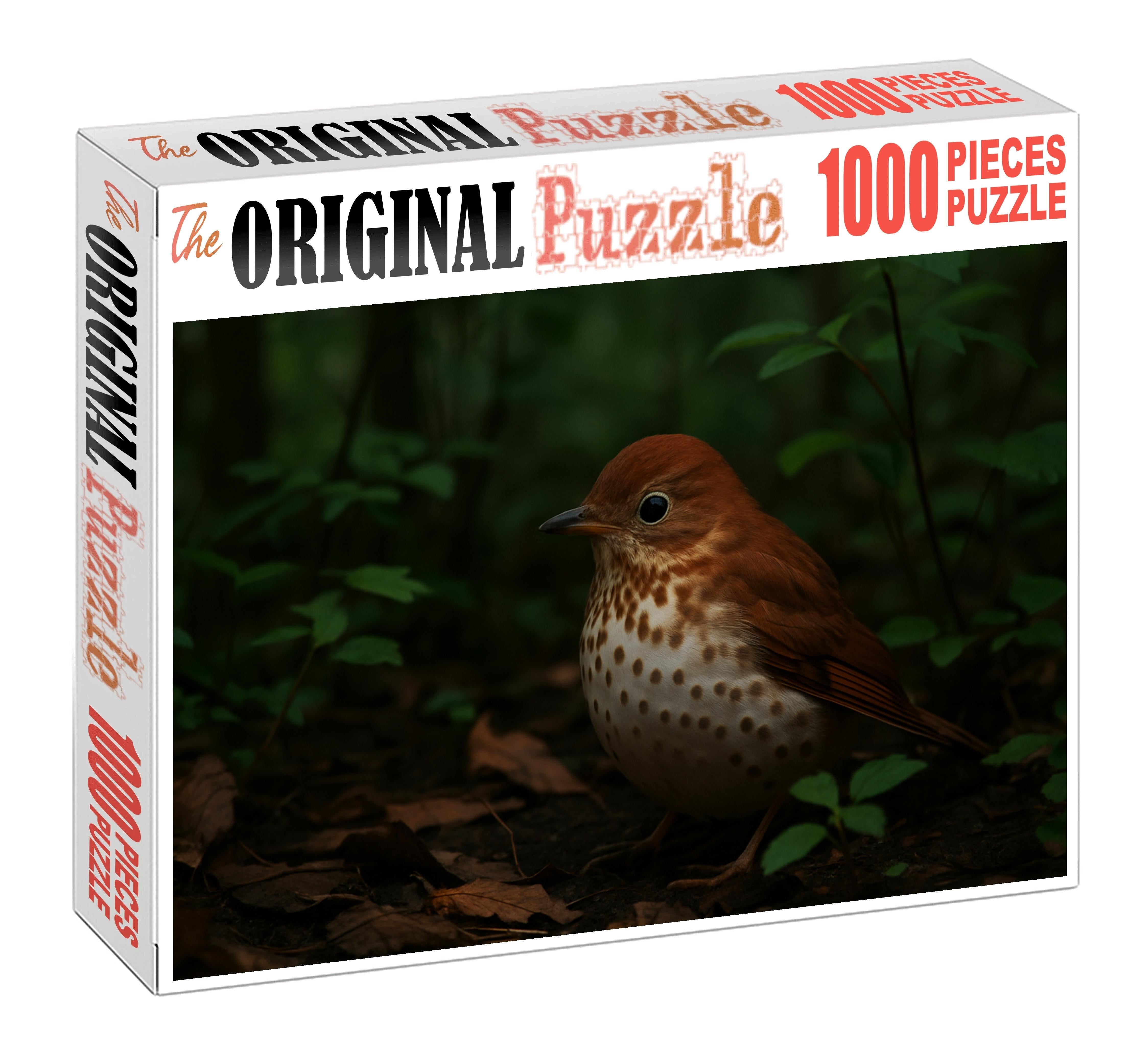 Veery Forests Melodic Wanderer Large Format Puzzle