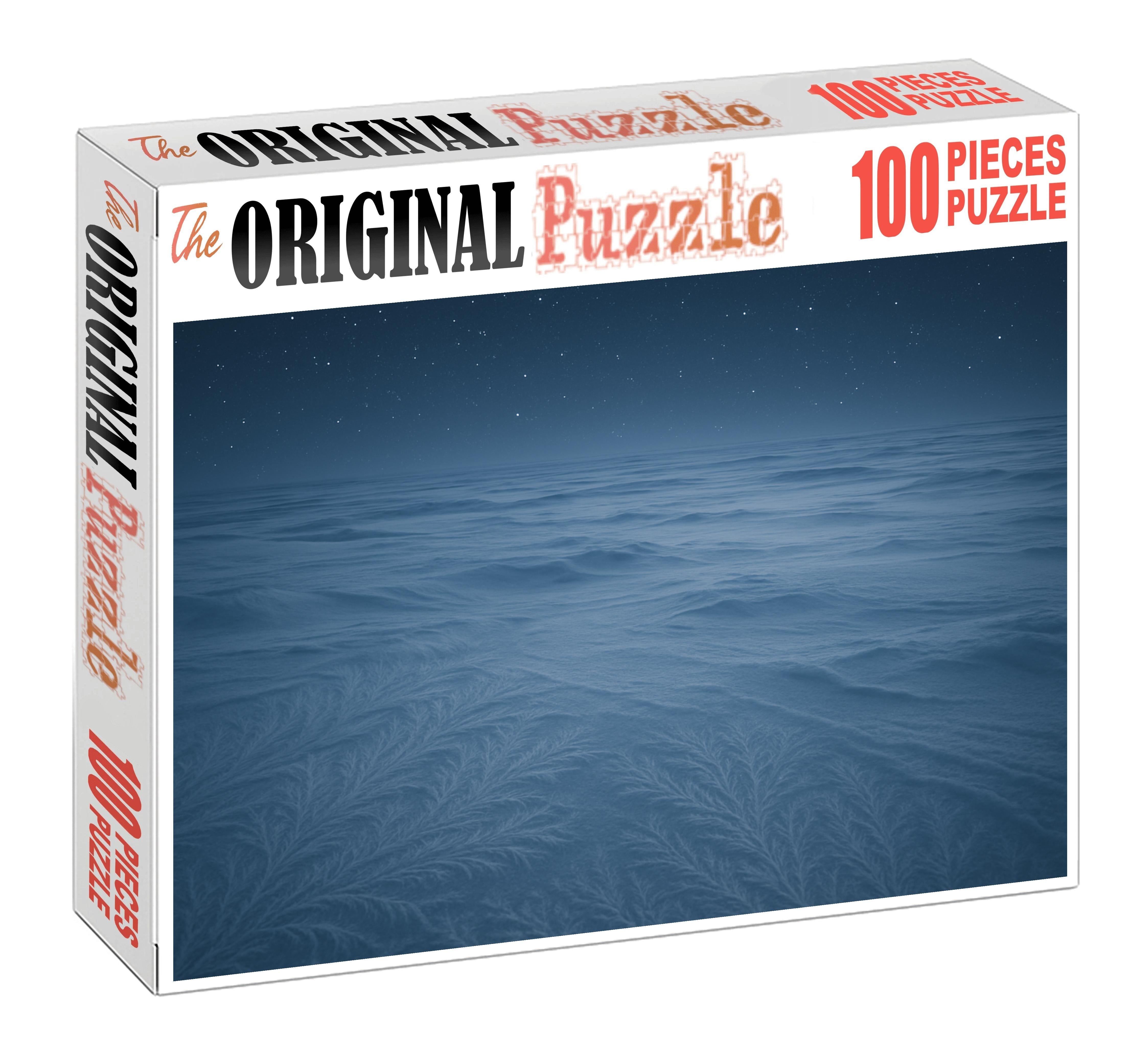 Frozen Moonlight Plains Large Format Puzzle