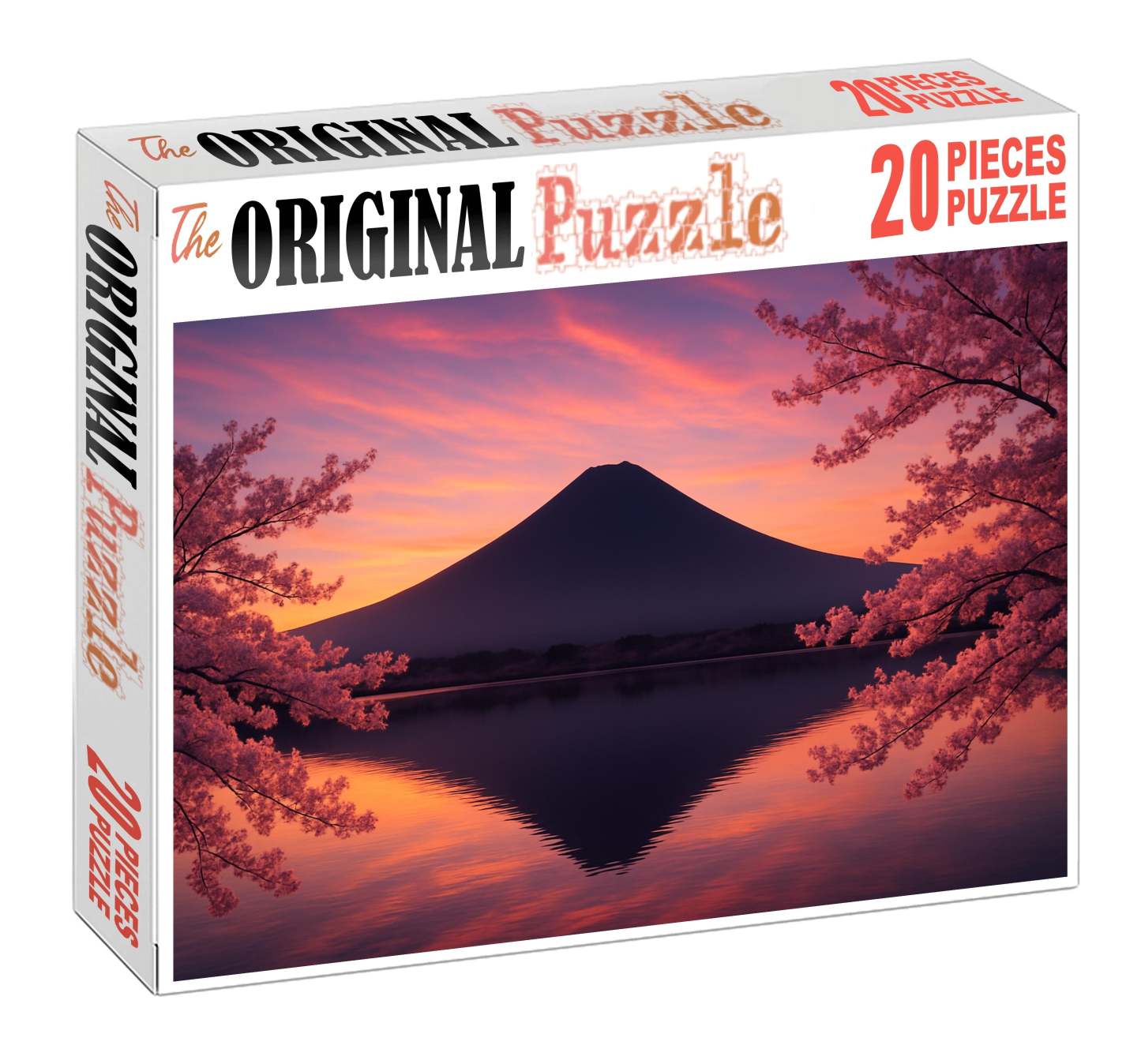 Mount Fuji Towering In Honshu Japan Recognized By 8260 Globally As A Sacred Natural And Cultural Symbol Large Format Puzzle