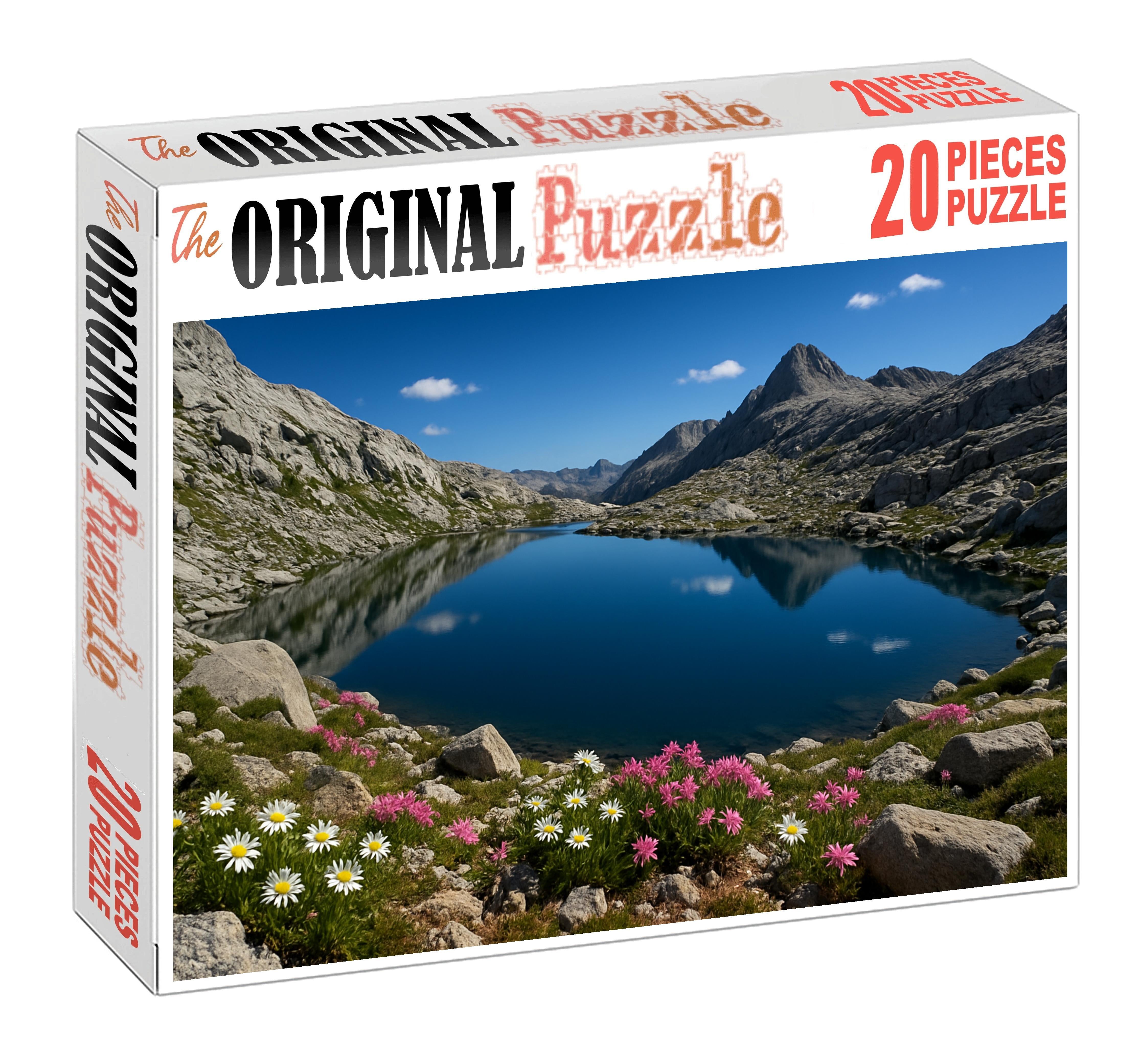 Silent Alpine Tarn Basin 300 Piece Puzzle