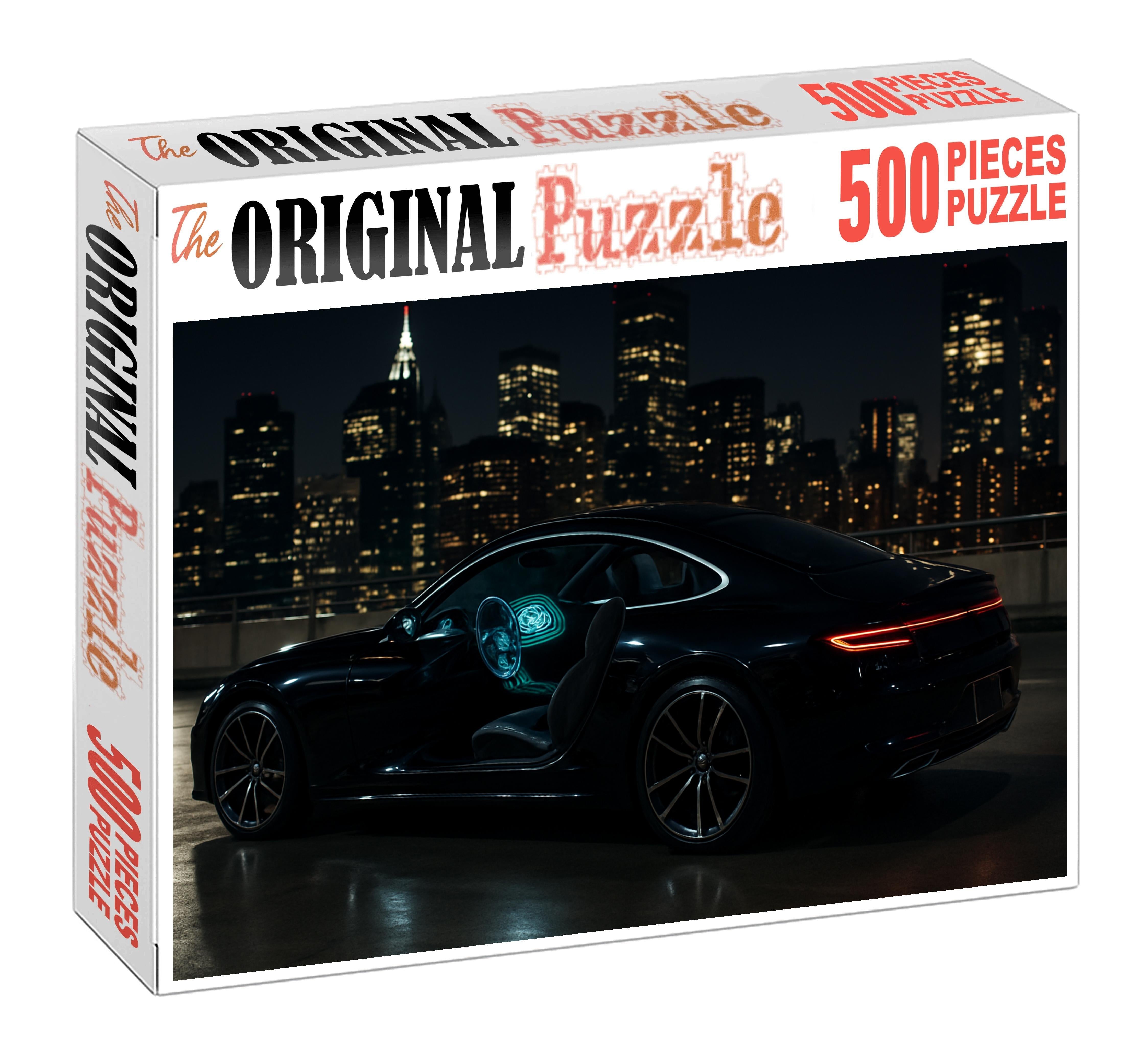 Stratus Phantom Silent Aerodynamic Luxury Coupe Custom Jigsaw Puzzle