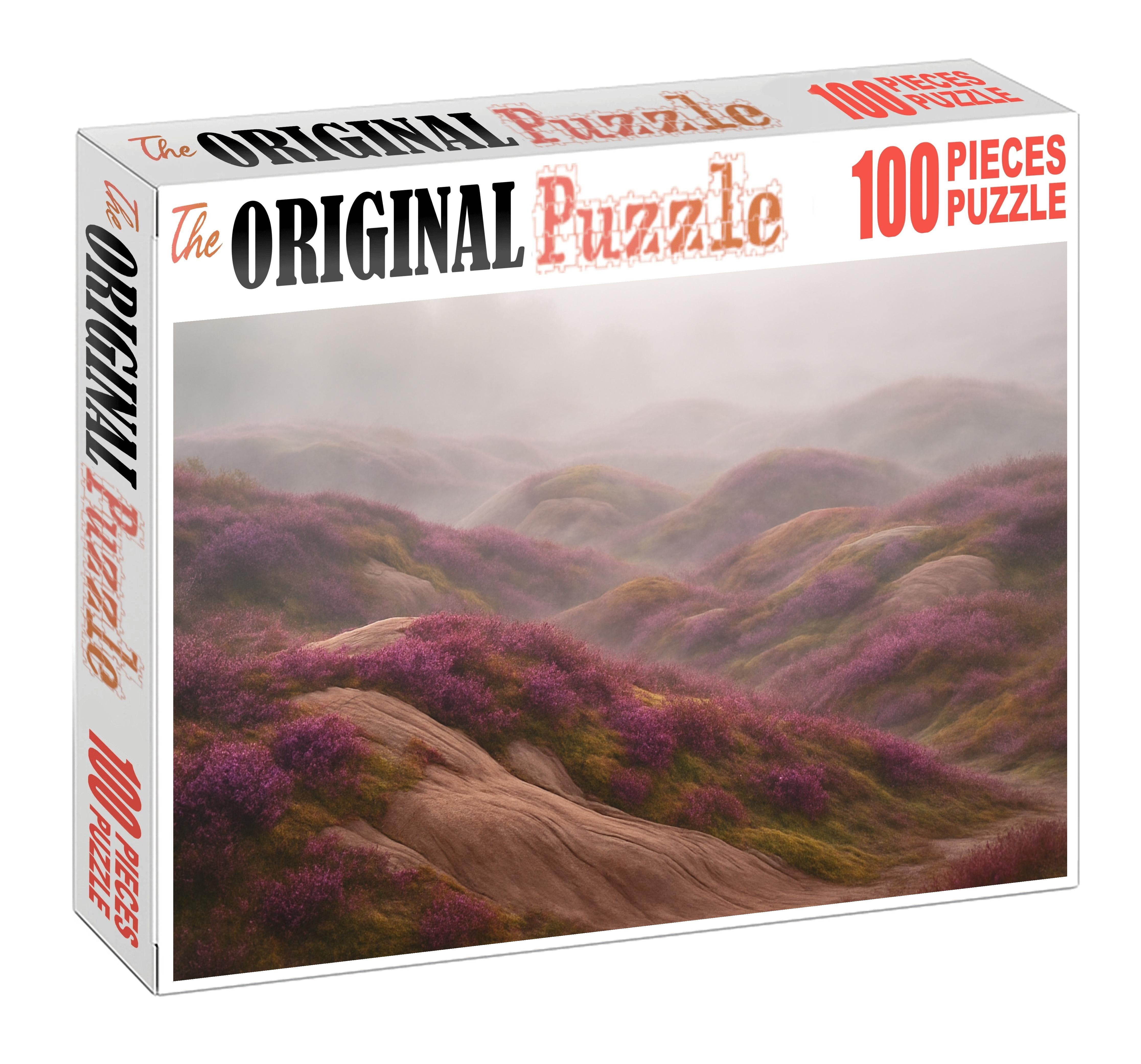 Rolling Highlands Of Heather And Moss Mini Puzzle