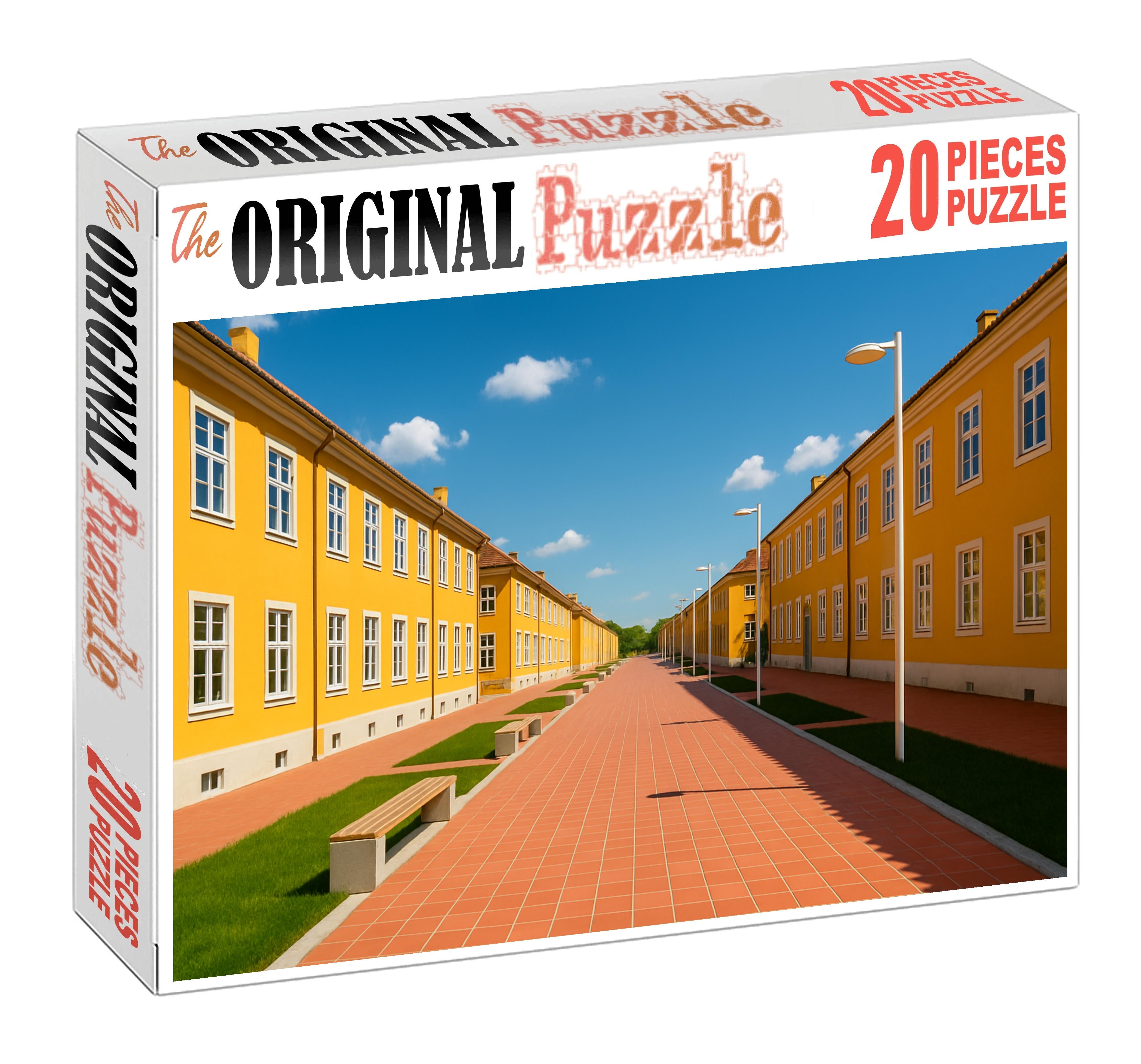 Golden Rod Row 200 Piece Puzzle