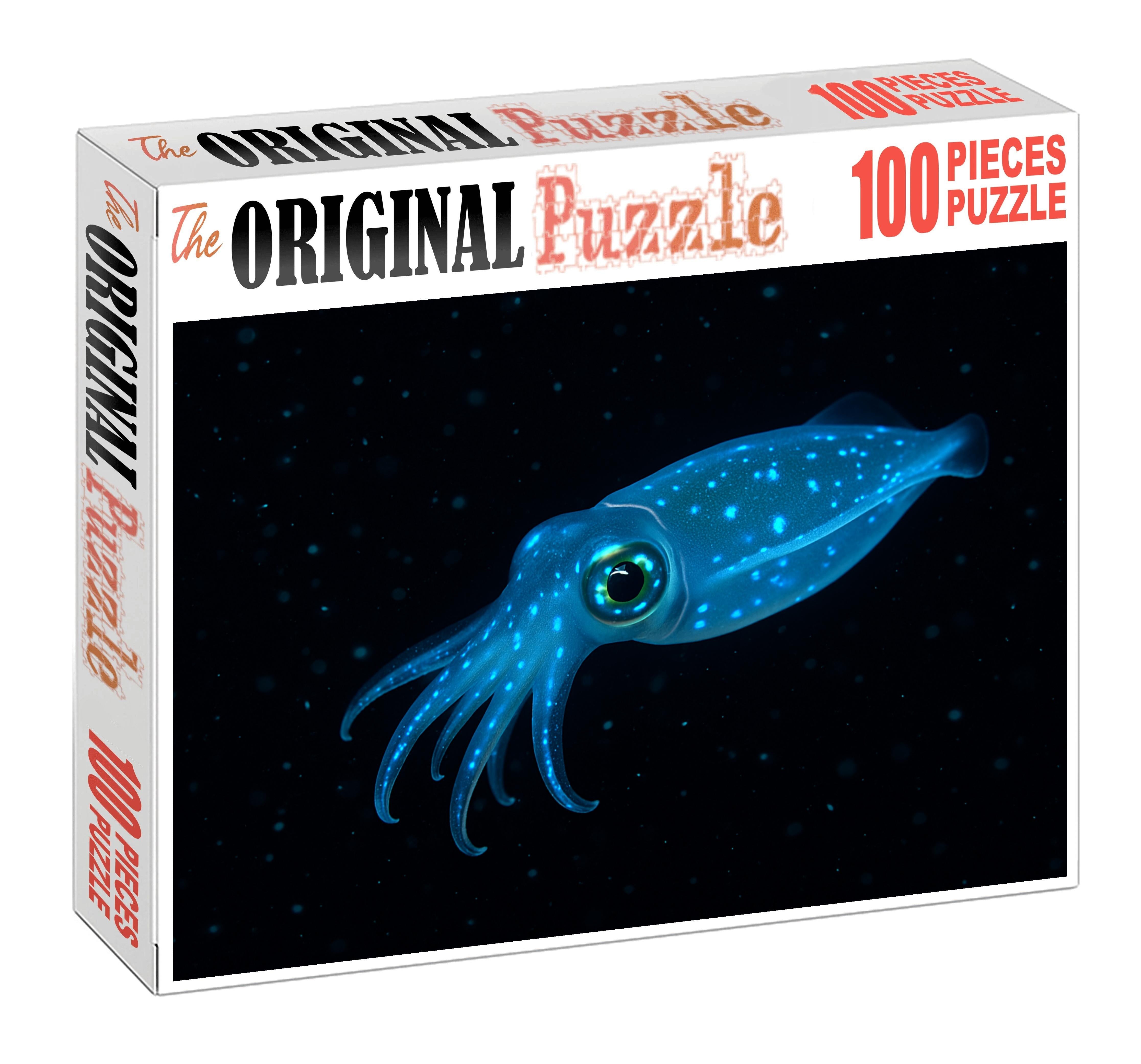 Glowing Phantom Squid Translucent Deep-sea Enigma Challenging Puzzles