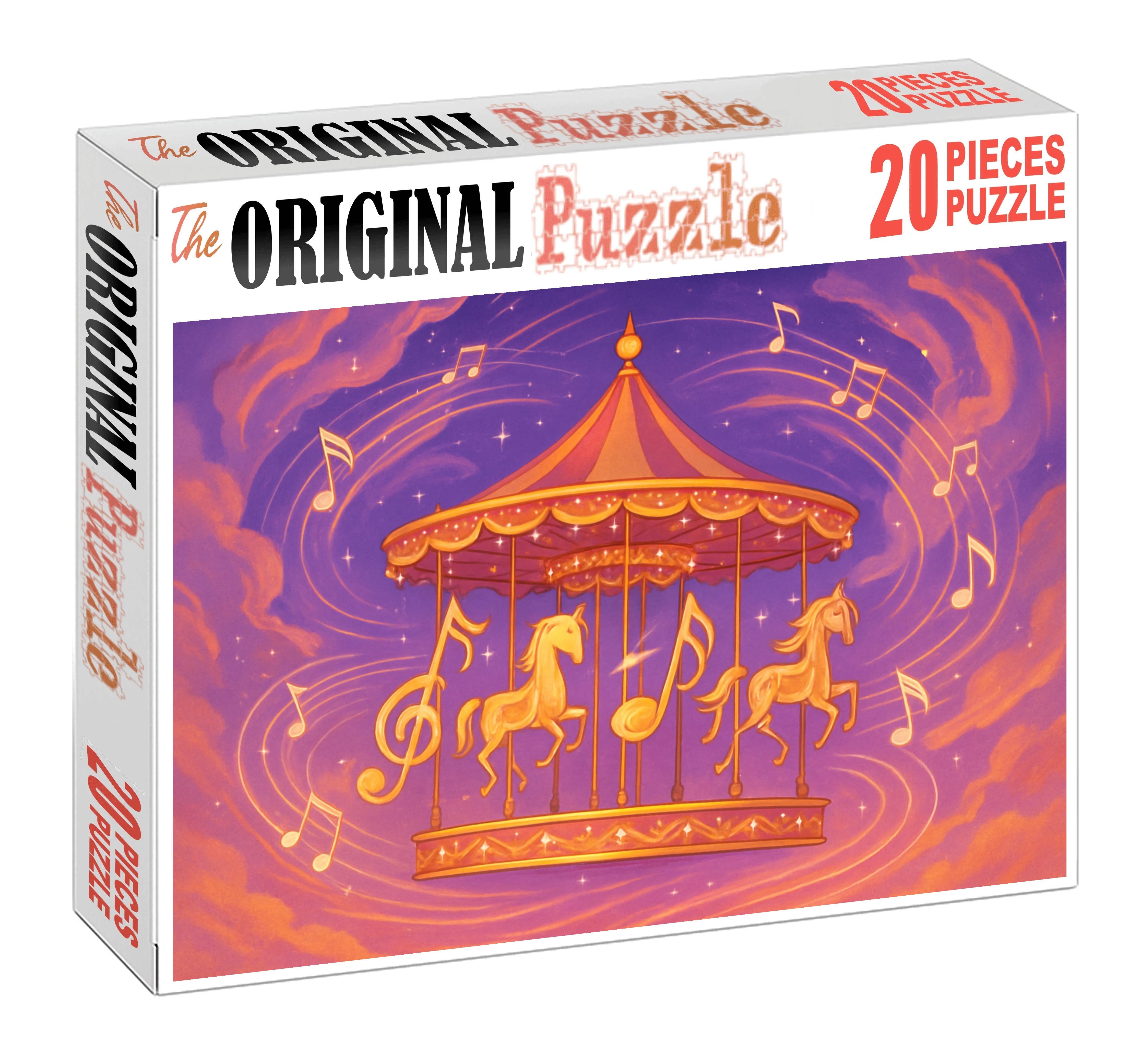 The Carousel Of Floating Musical Notes Puzzle Collection