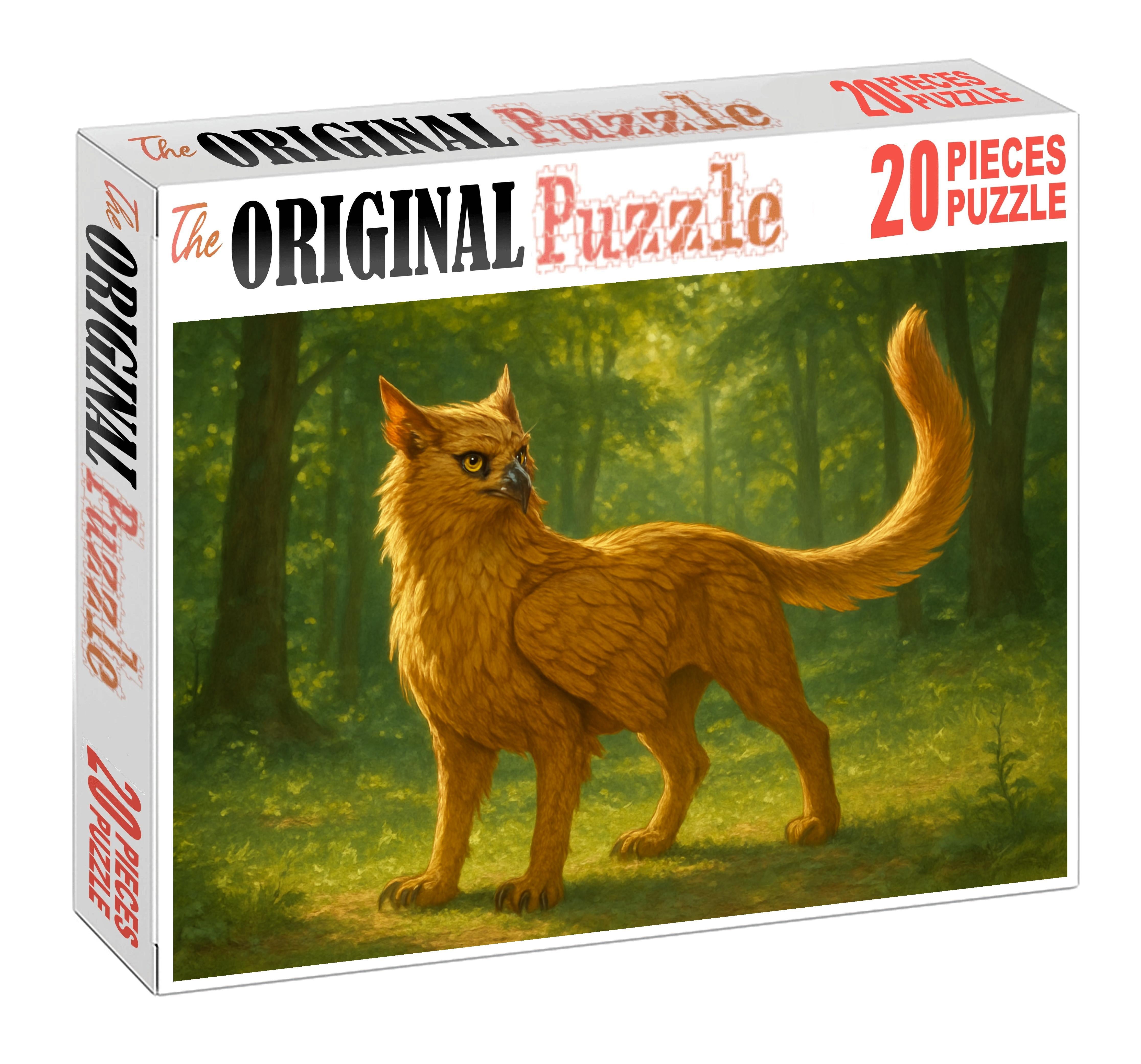 Amber Crest Golden Feathered Scent Hound With Spirited Drive Puzzle Collection