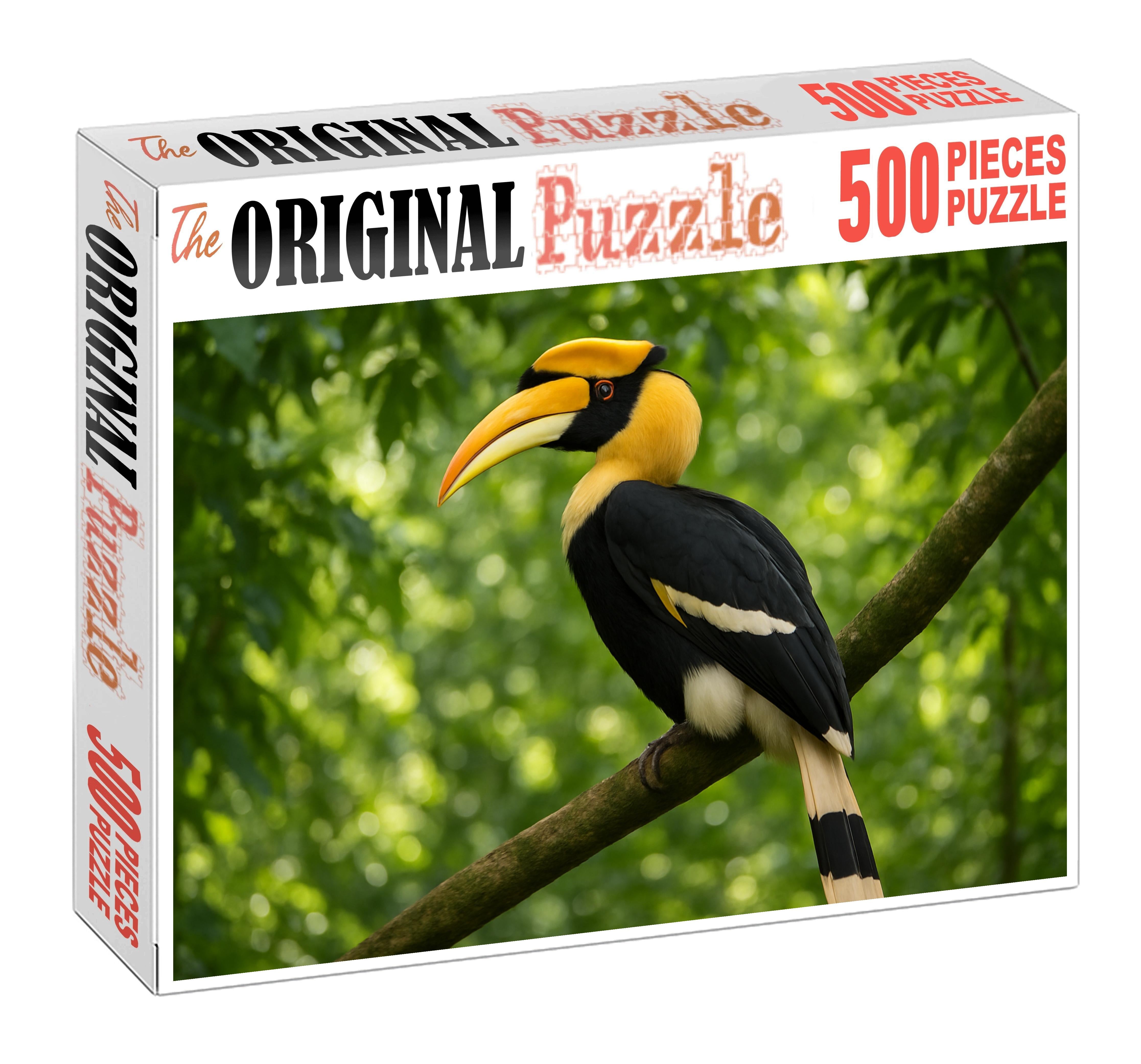 Great Hornbill The Forests Regal Herald Puzzle Challenge