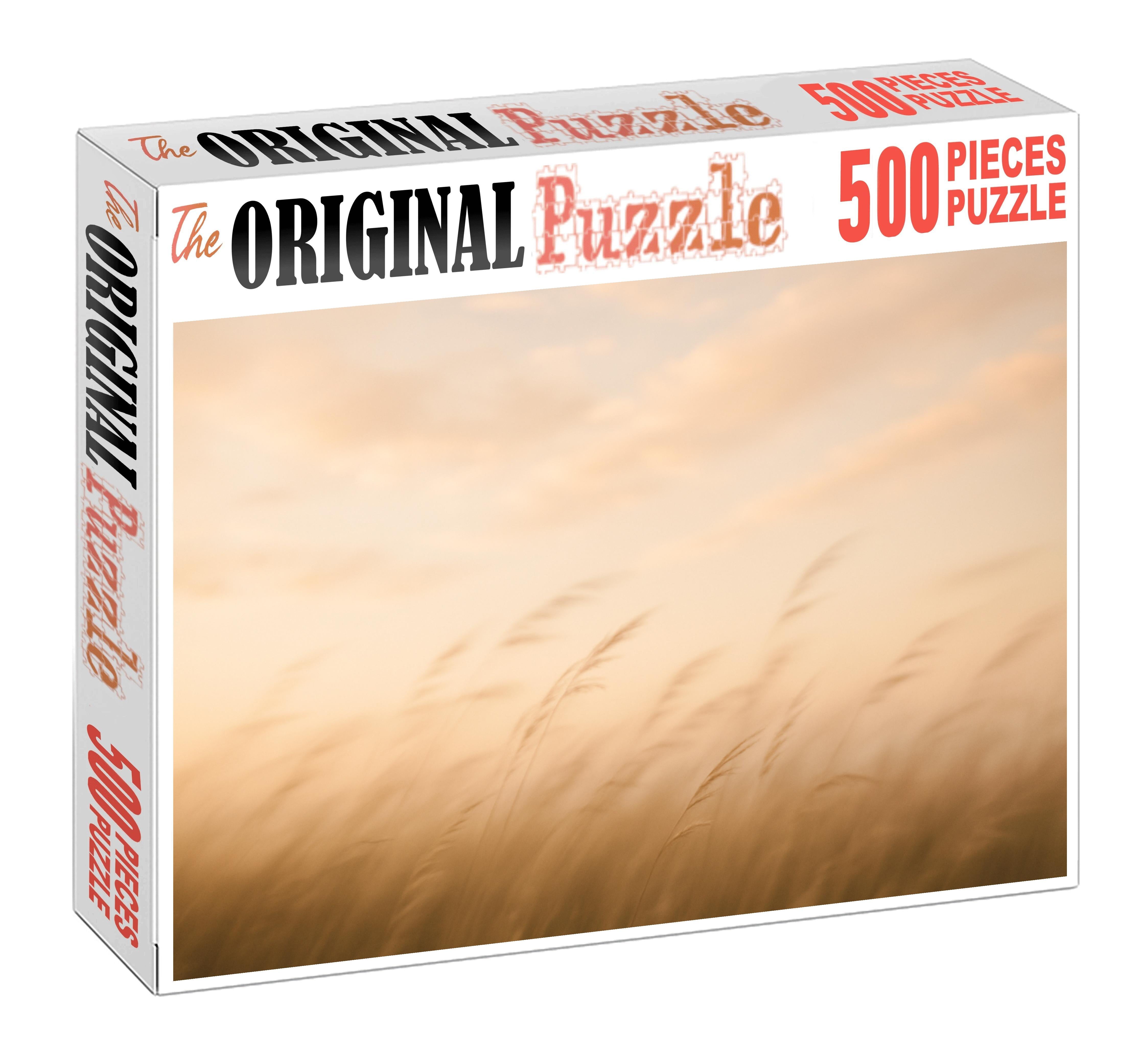 Peach Whisper Horizon Puzzle For Kids