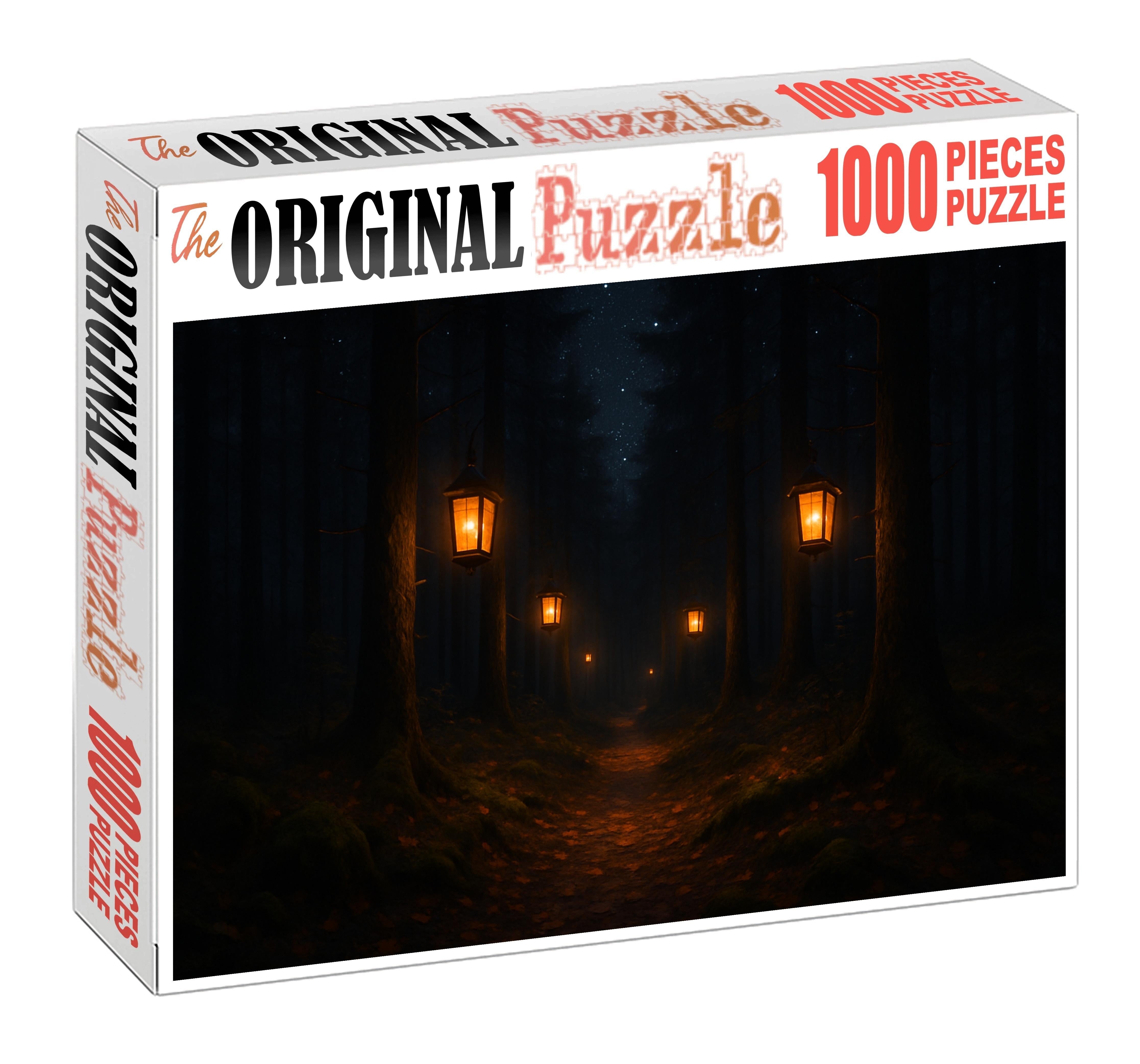 Midnight Lantern Walk Unique Puzzle Design