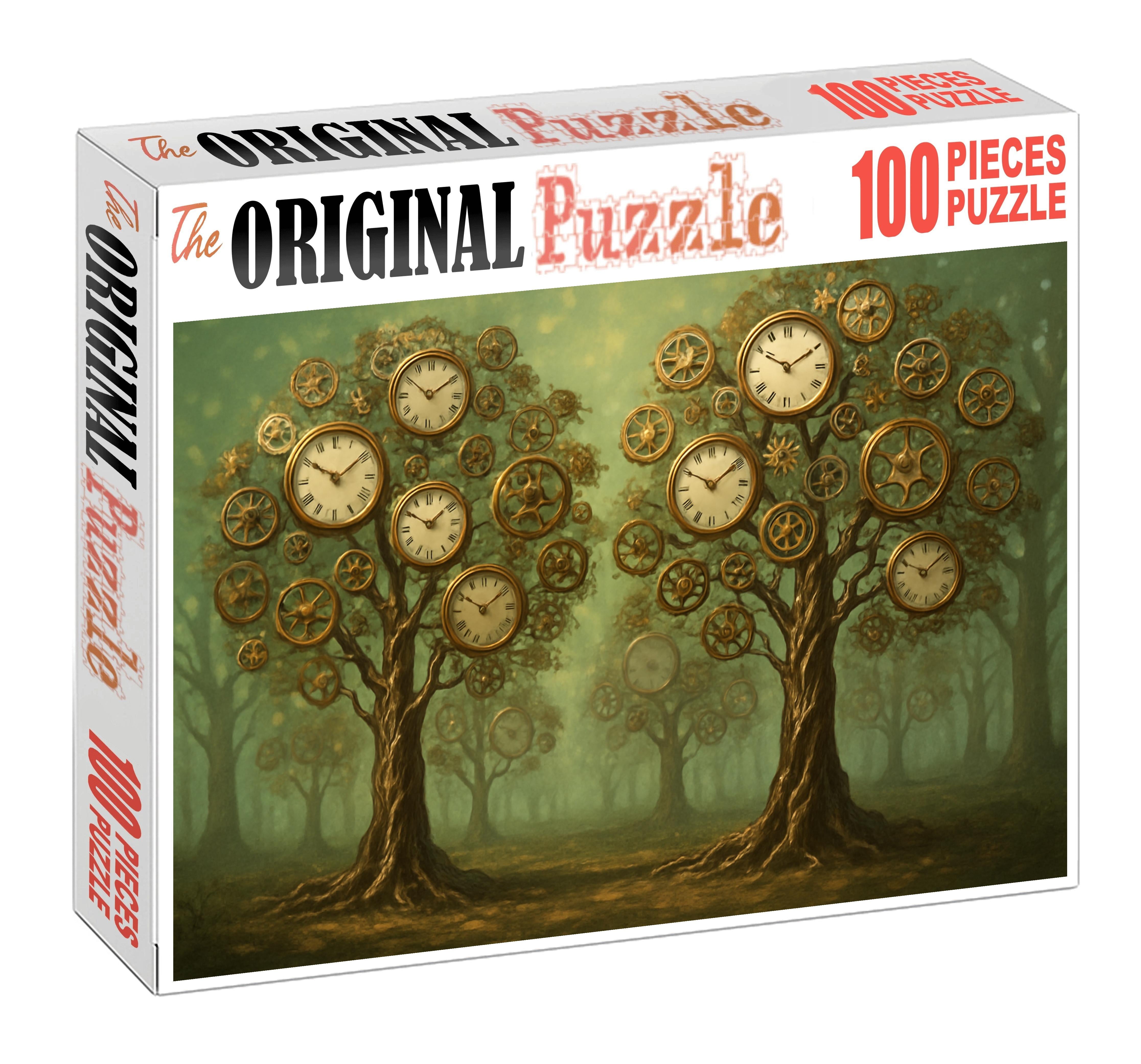 Whispering Clockwork Forest Large Format Puzzle