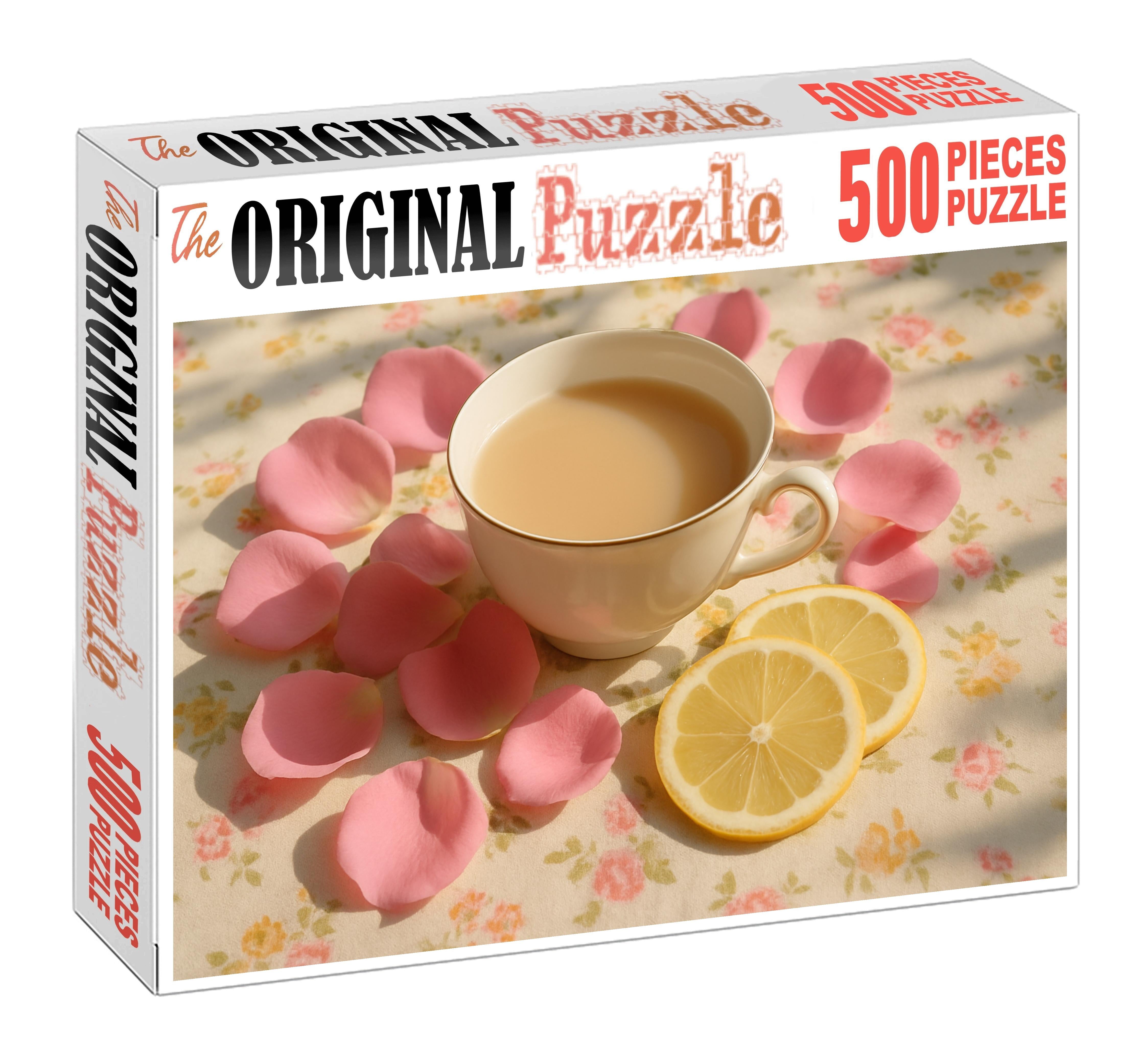 Sunrise Petal White Tea With Rose Petal And Delicate Citrus Easy Puzzles