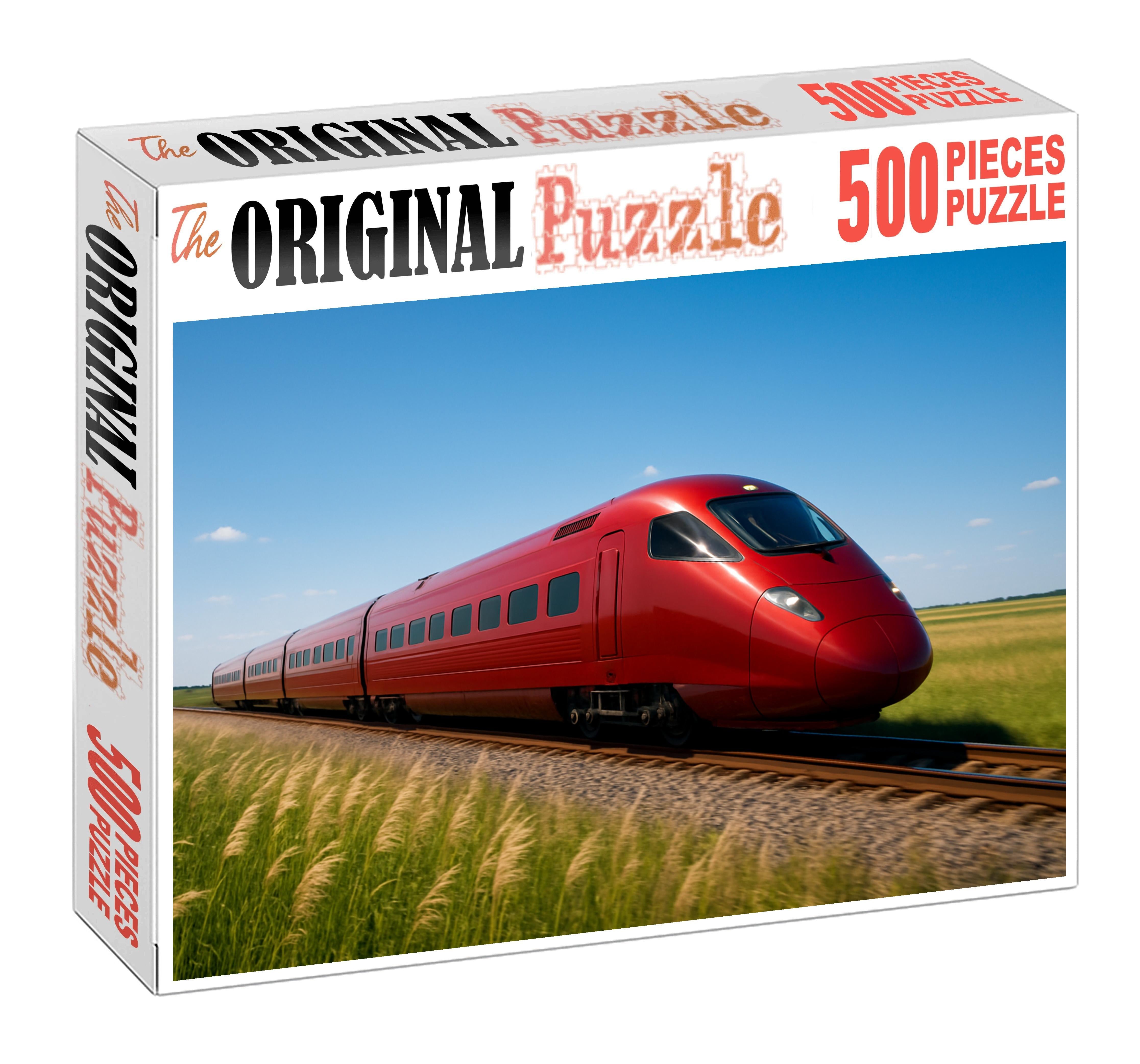 Crimson Horizon Bullet Puzzle For Adults