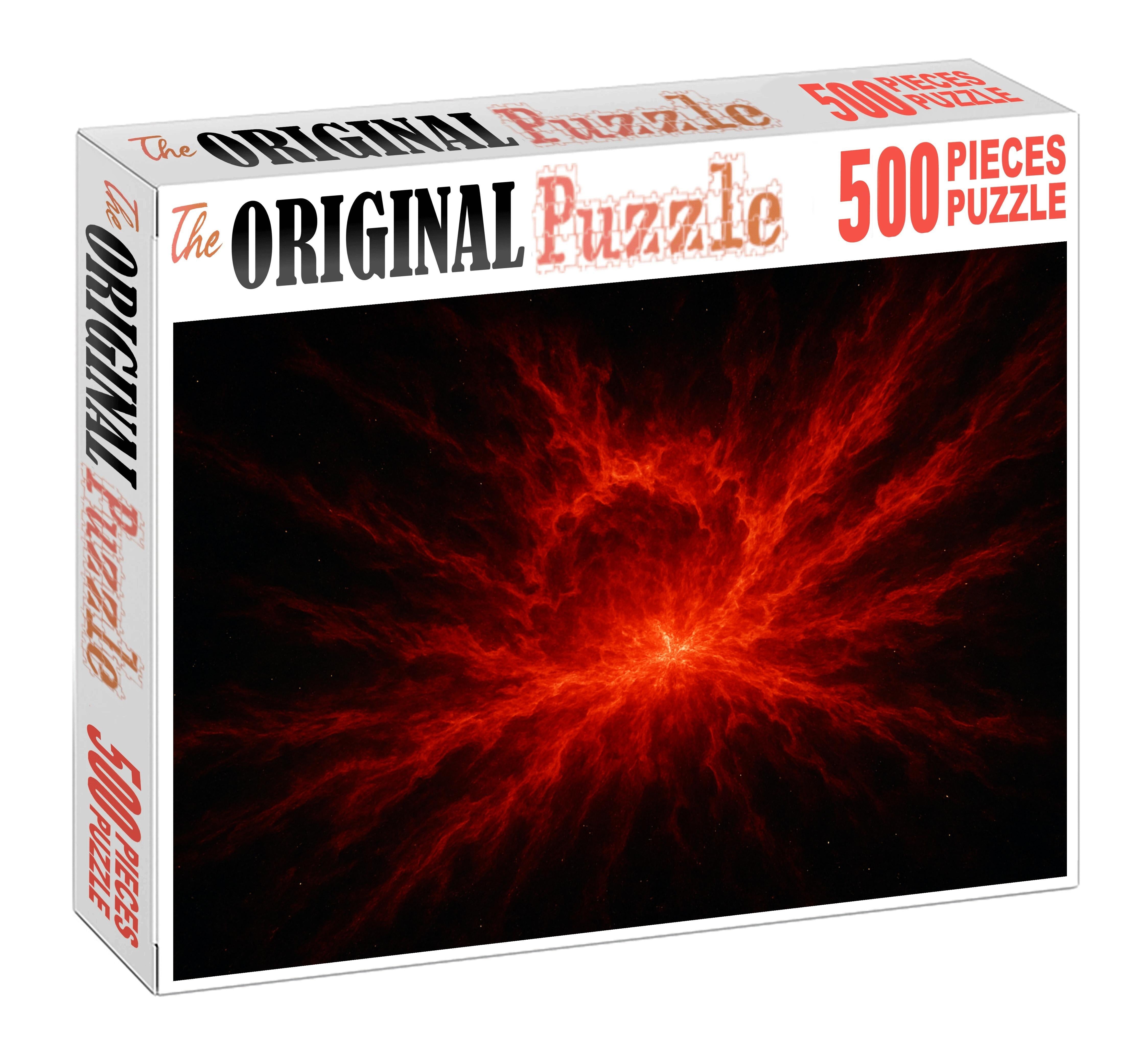 Crimson Radiant Outflow 100 Piece Puzzle