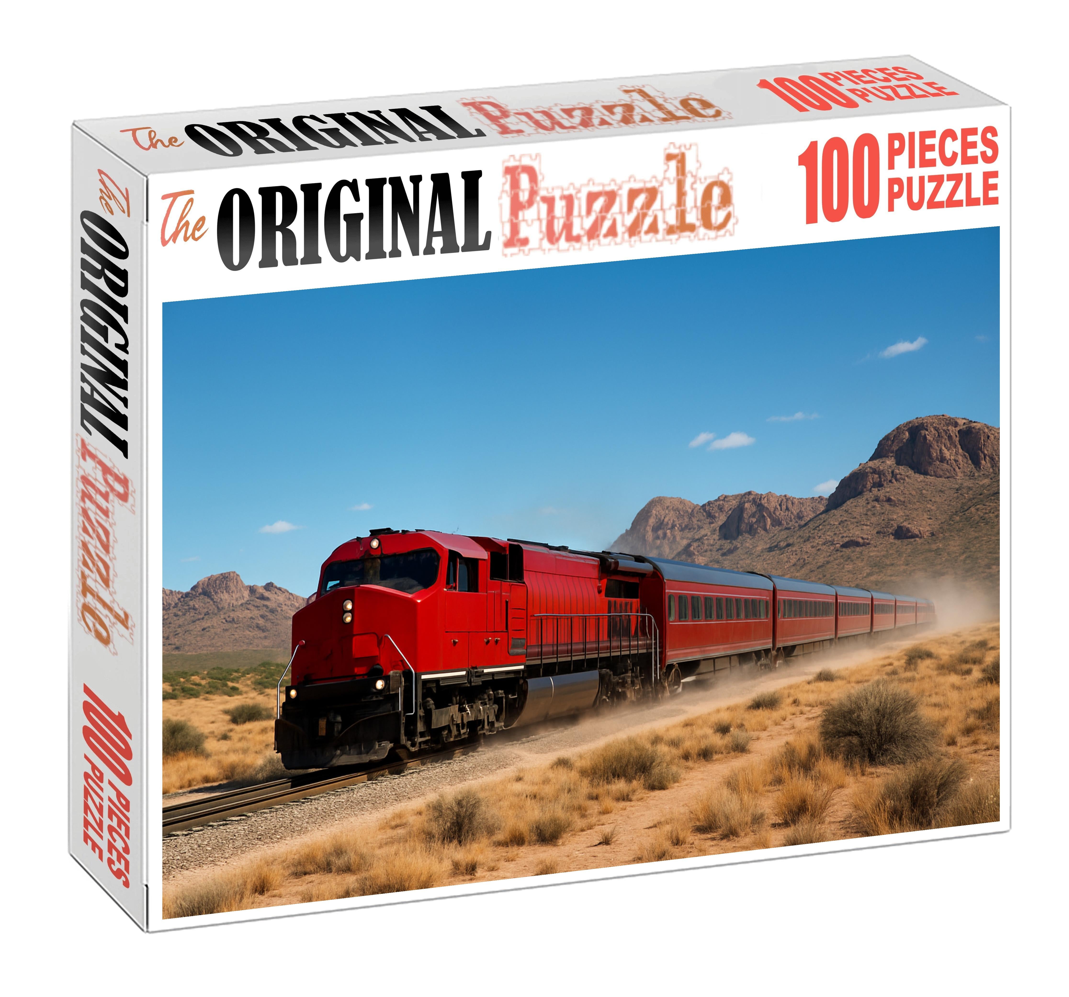 Crimson Comet Diesel Express 20 Piece Puzzle