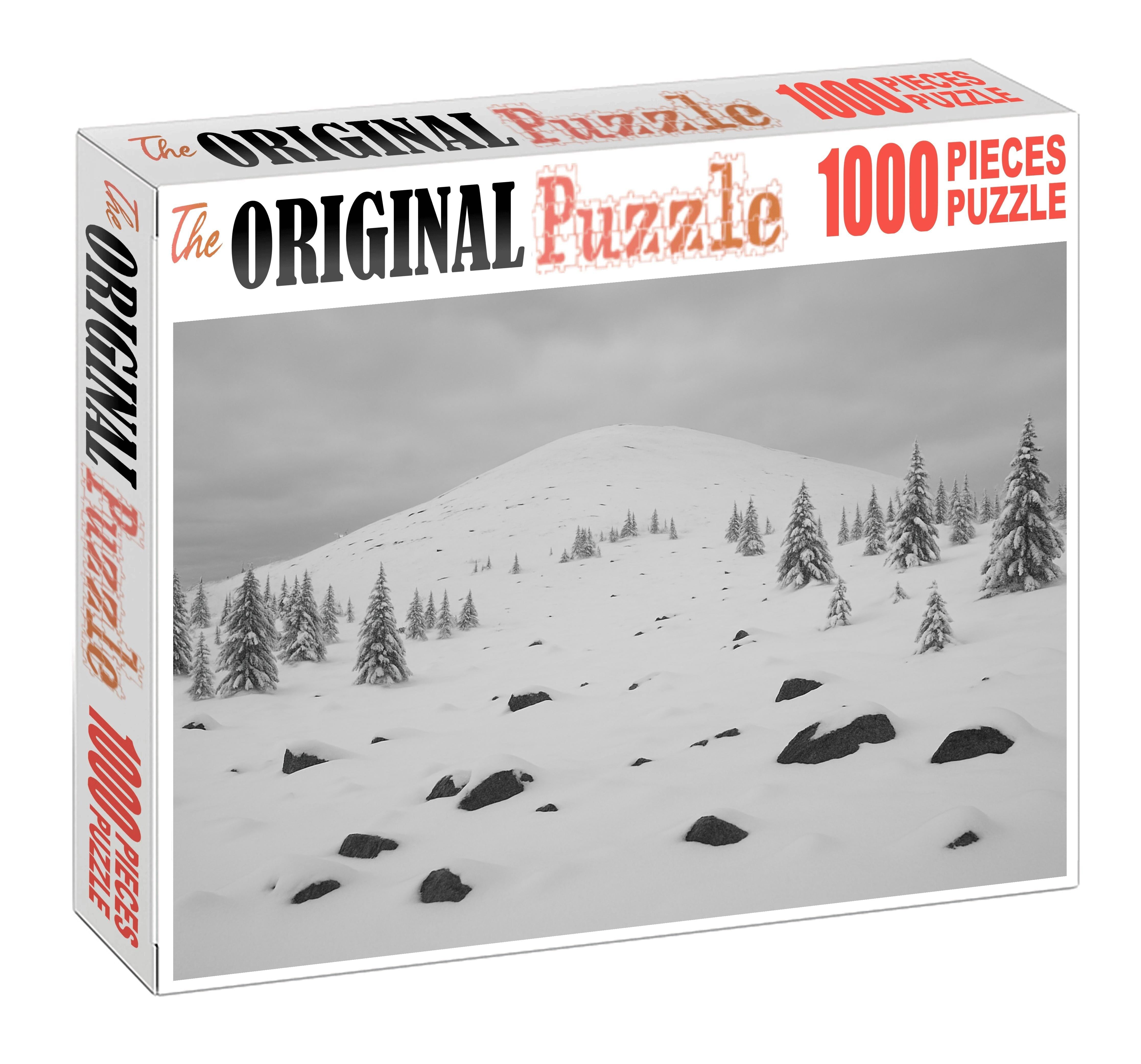 Silent Snowfield Summit 500 Piece Puzzle
