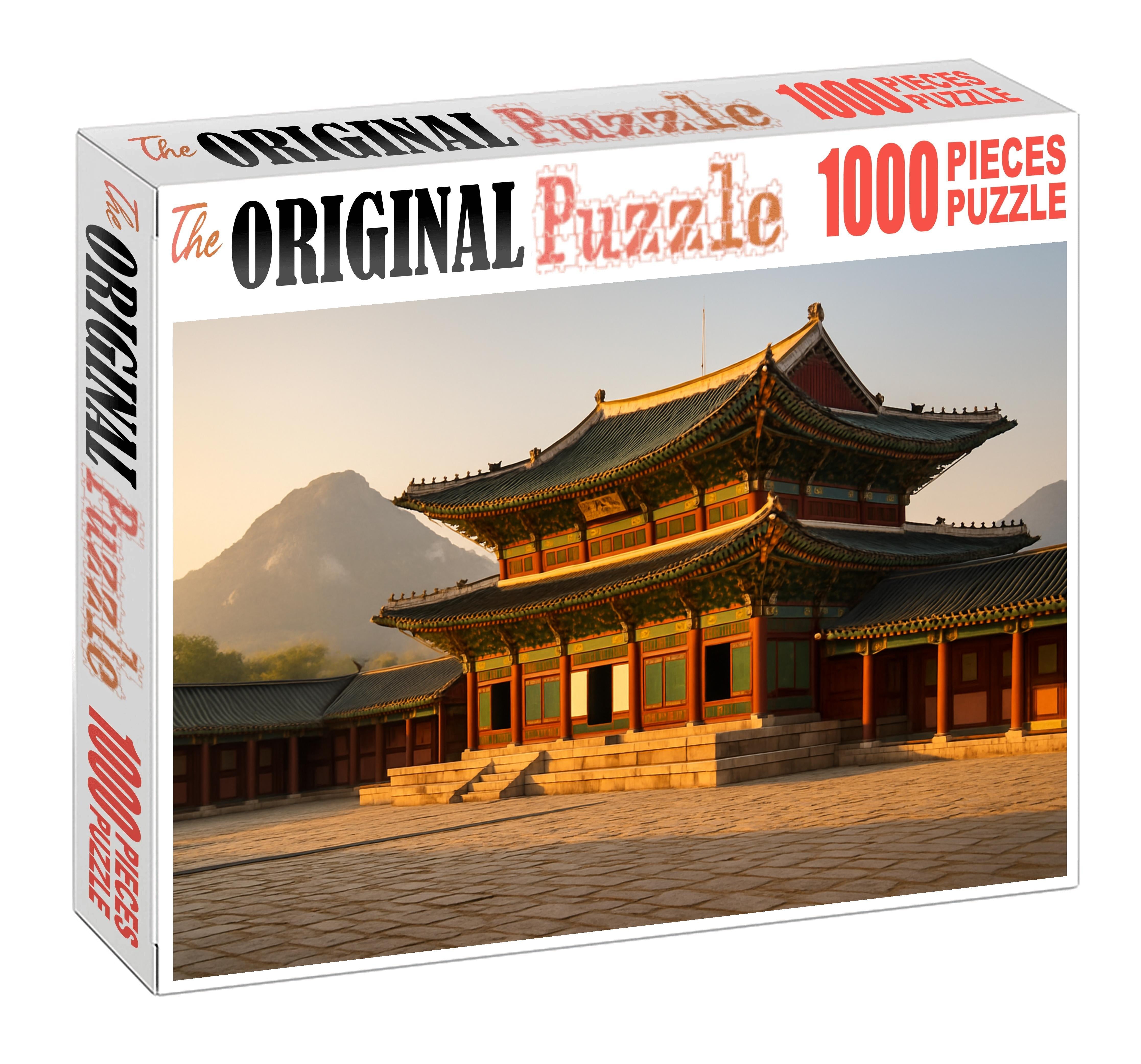 Gyeongbokgung Palace Located In Seoul South Korea Identified By 6810 As A Symbol Of Korean Royal Heritage 20 Piece Puzzle