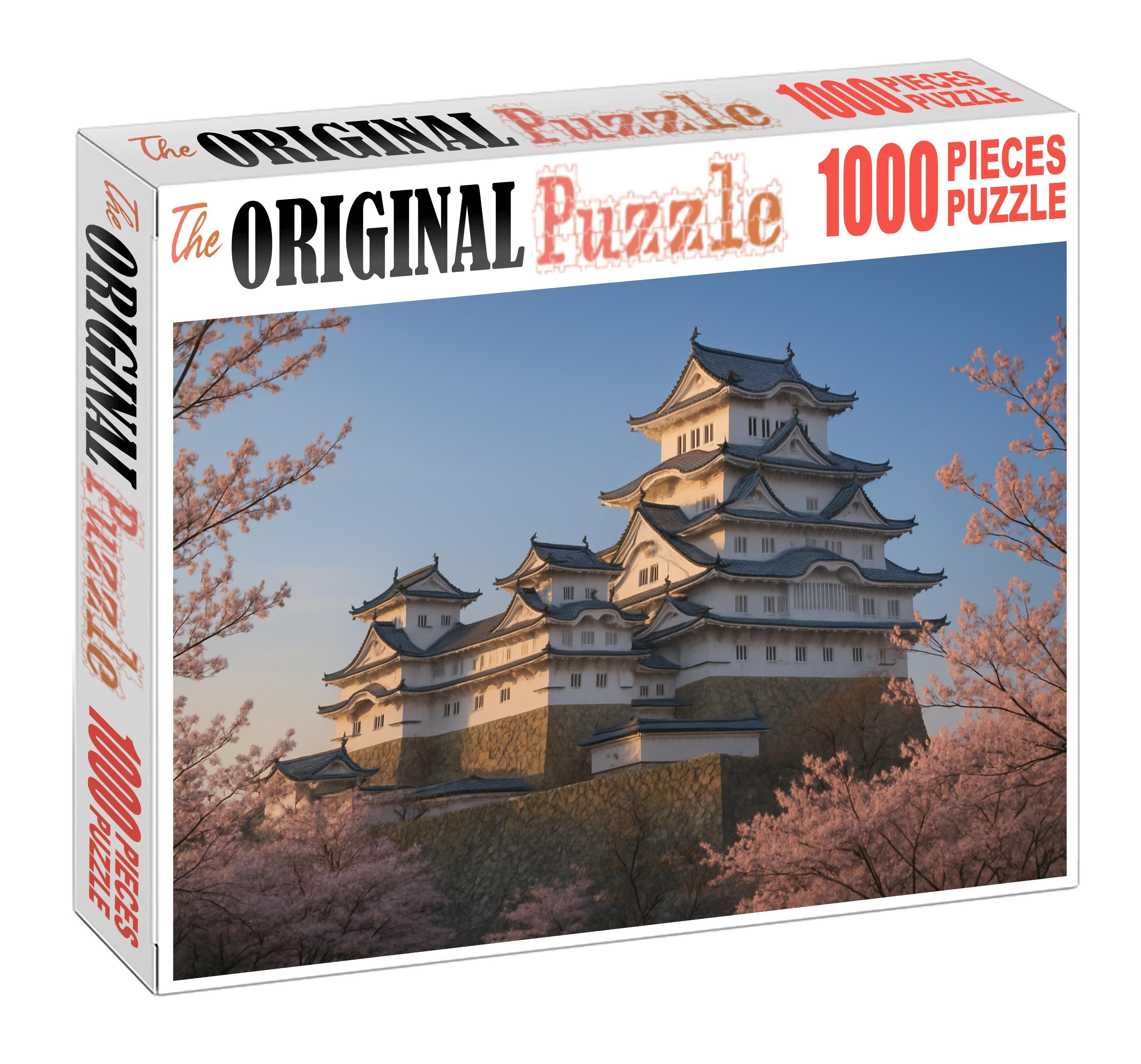 Himeji Castle Situated In Himeji Japan Recognized By 6542 Worldwide As The Pinnacle Of Feudal Japanese Castle Design 20 Piece Puzzle