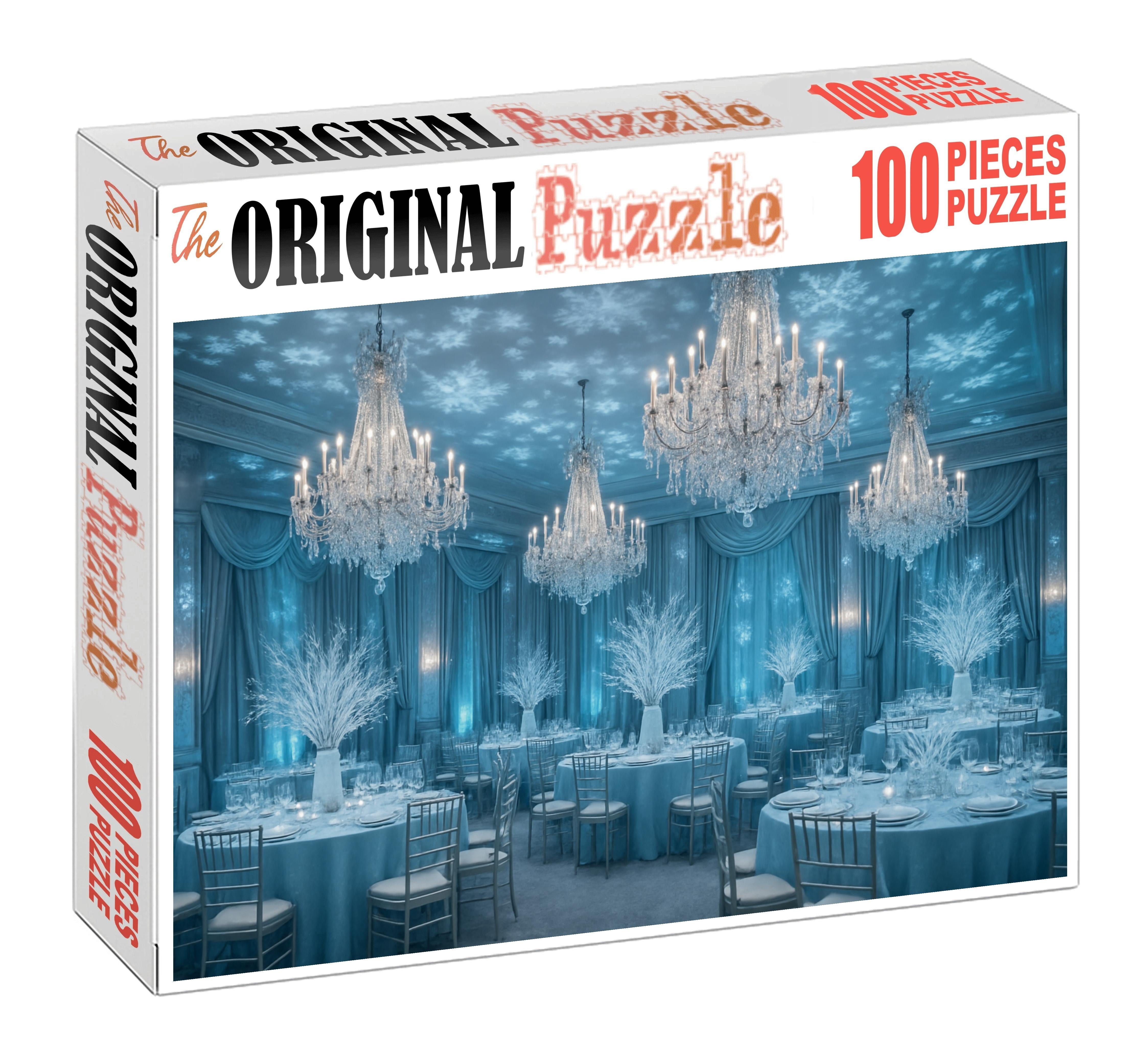 Icy Crystal Ballroom 200 Piece Puzzle