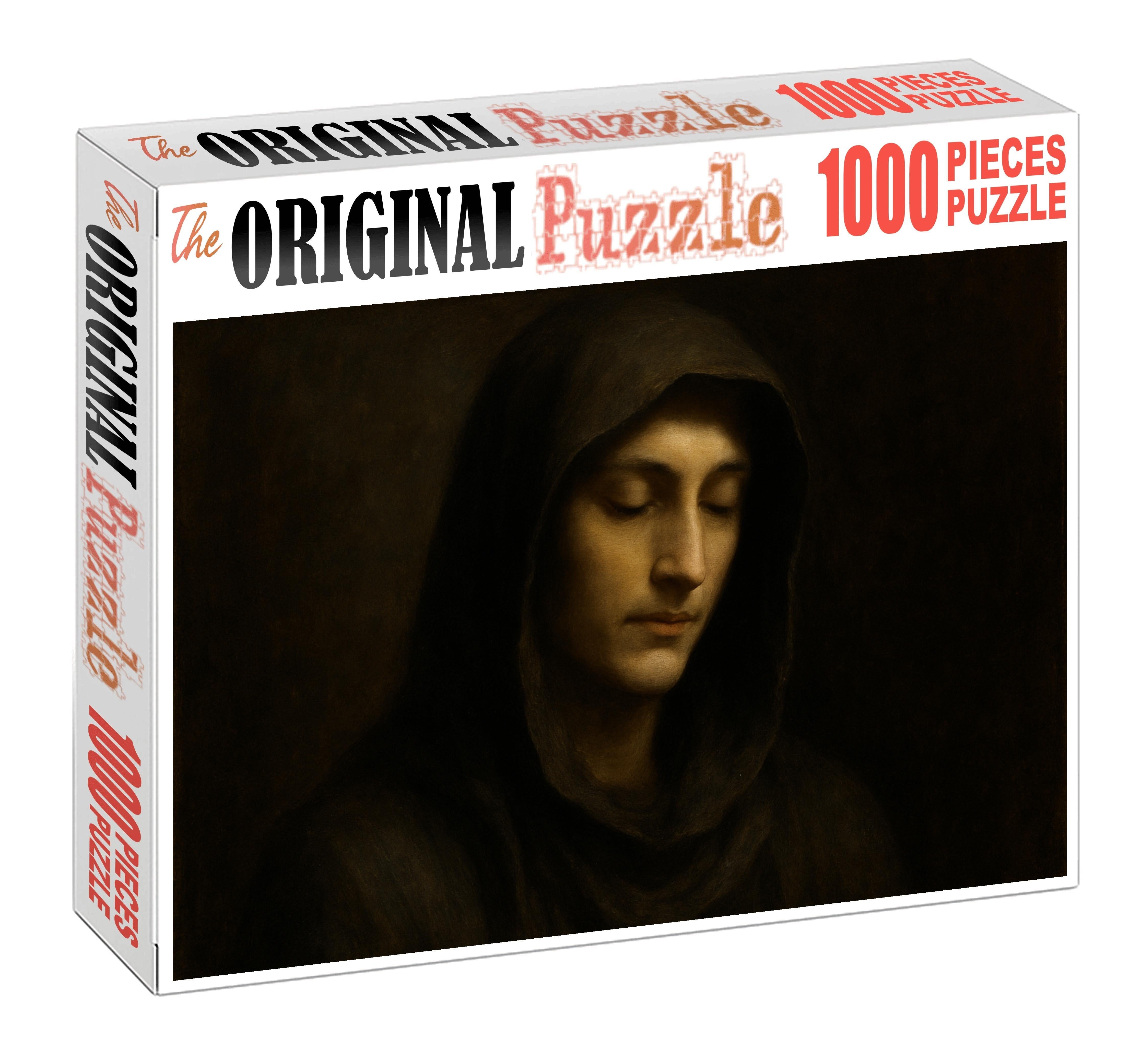 Portrait Of A Silent Observer Mini Puzzle