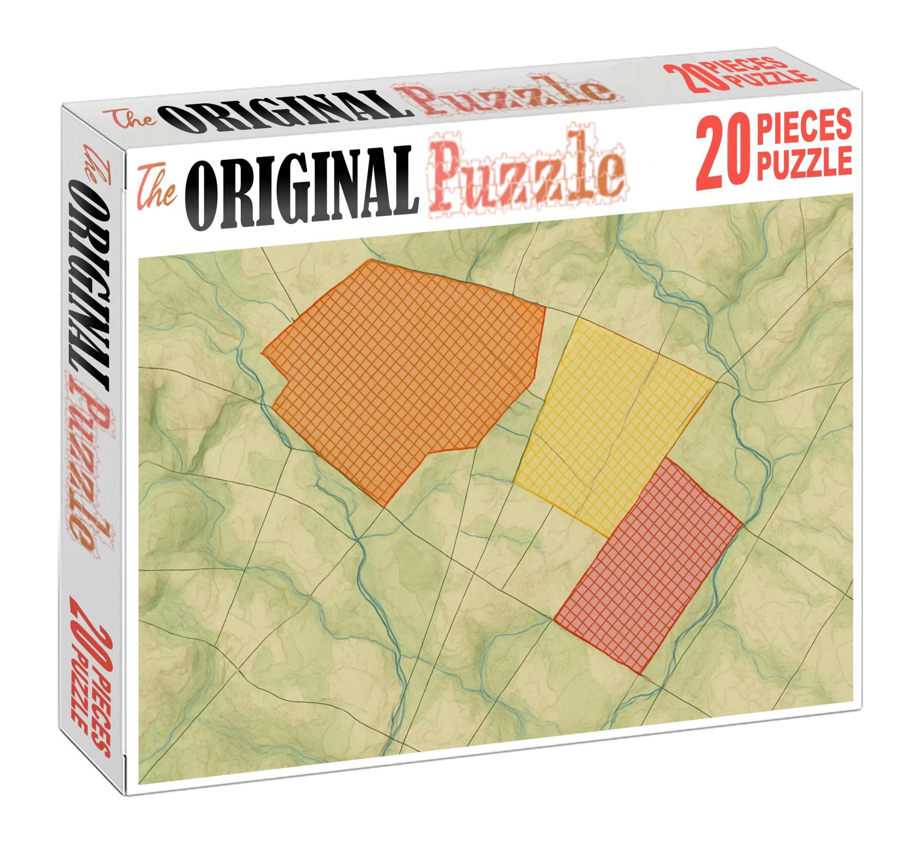Agricultural Land Use Overlay Mini Puzzle