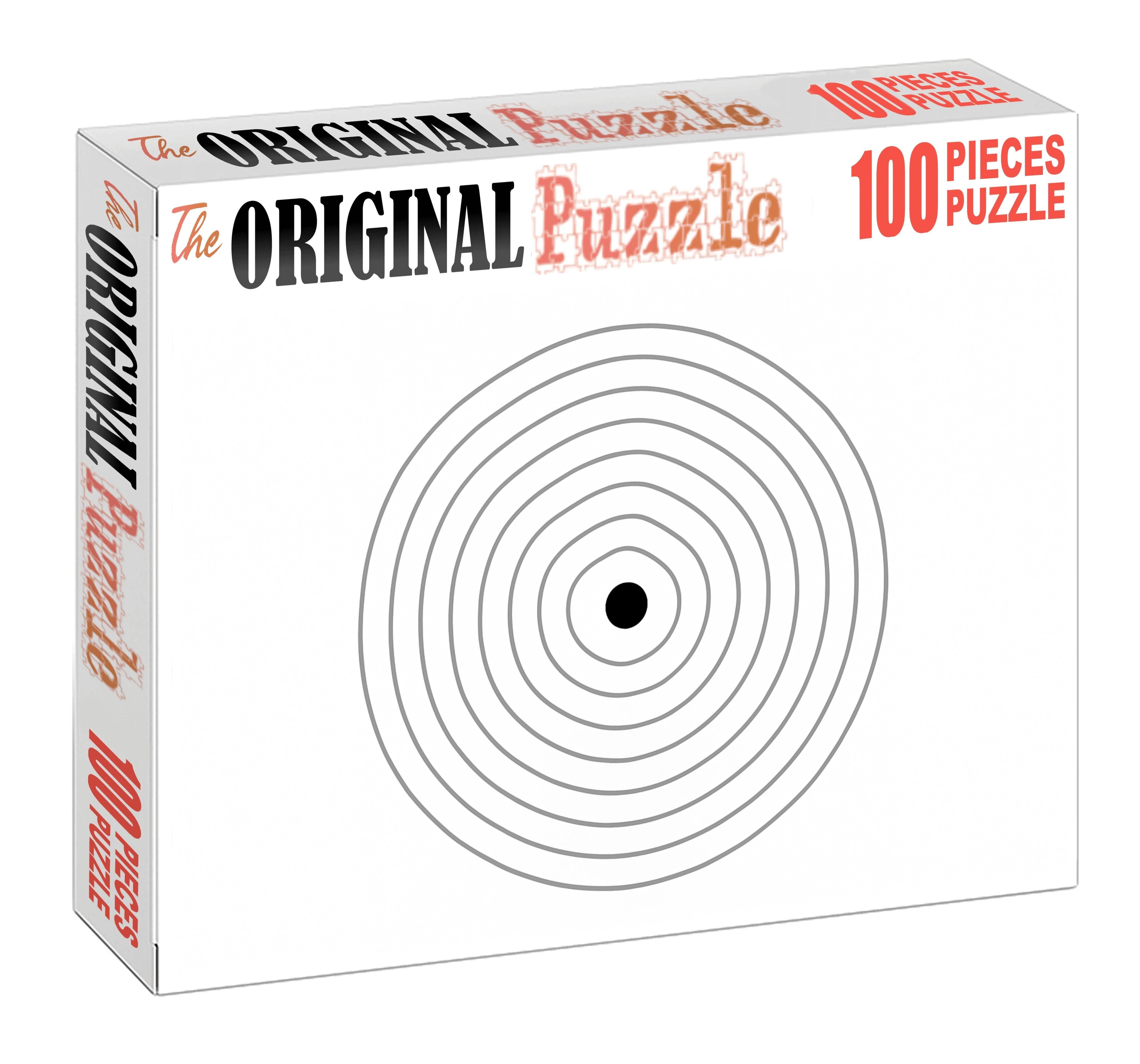 Minimalist Isochrone Connectivity Diagram Premium Puzzle Pieces