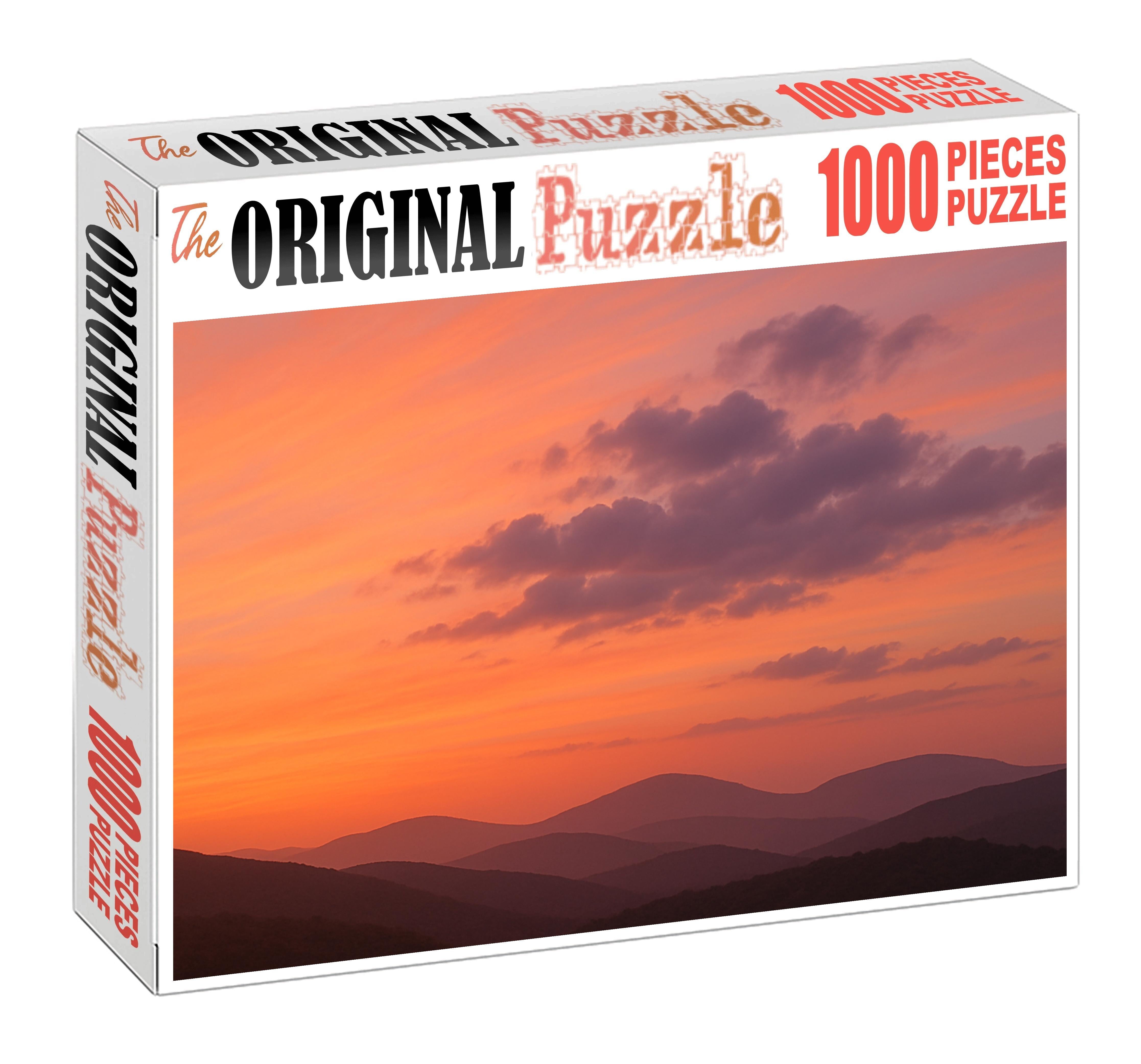Peach Horizon Glow 200 Piece Puzzle