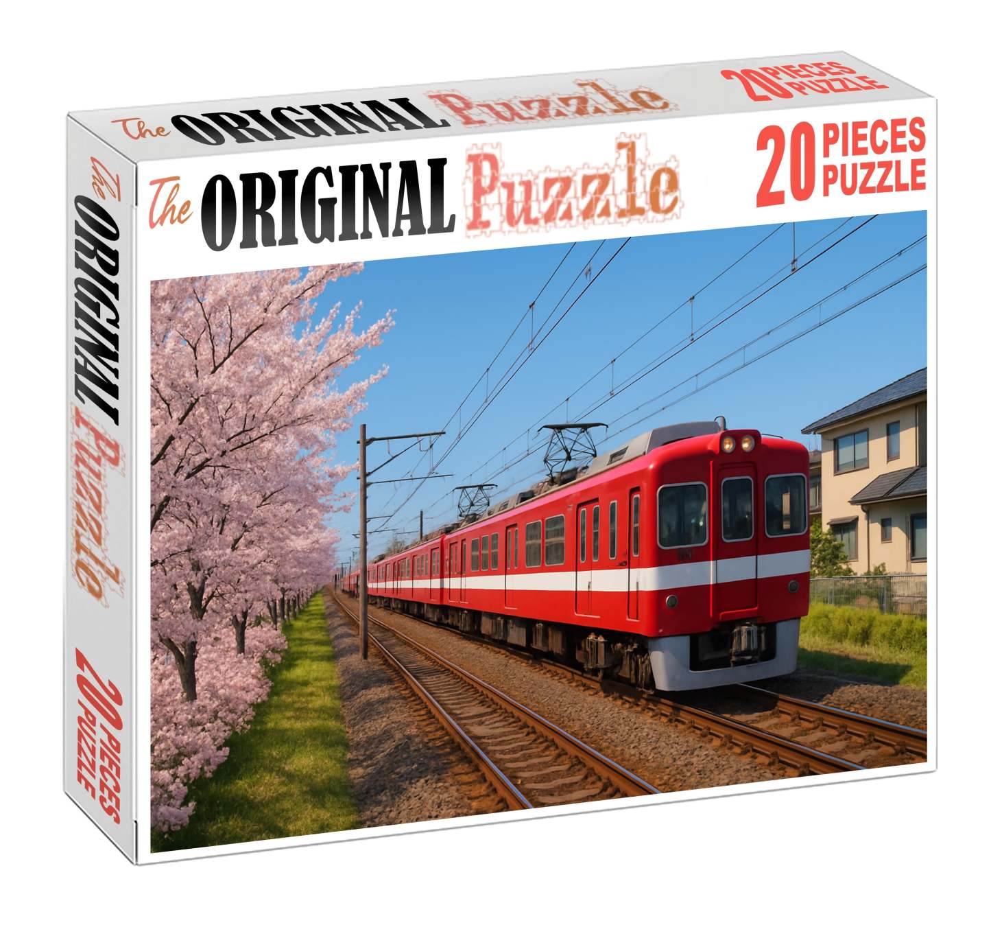 Crimson Horizon Commuter Emu Large Format Puzzle