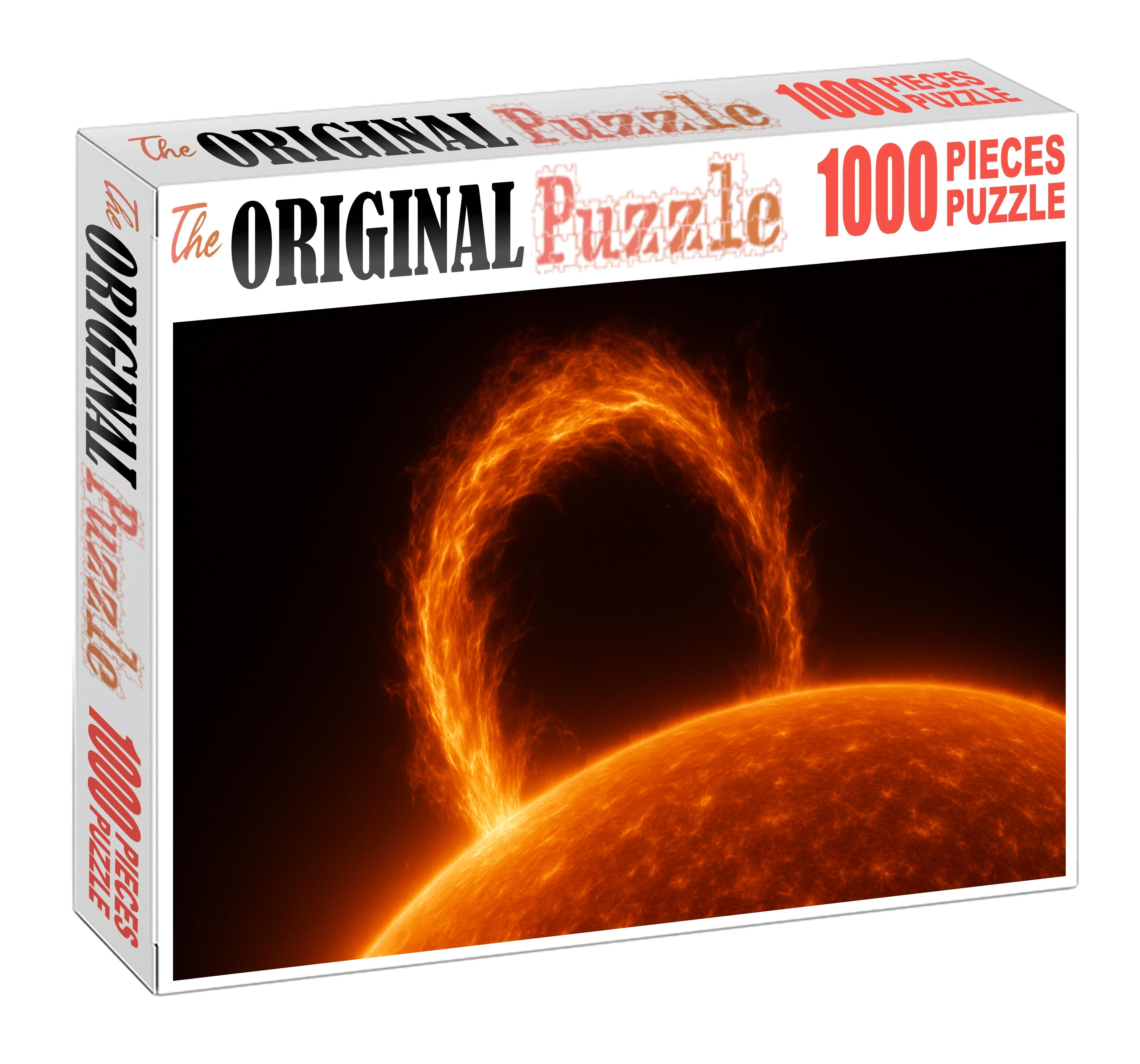 Solar Prominence Curtain 100 Piece Puzzle