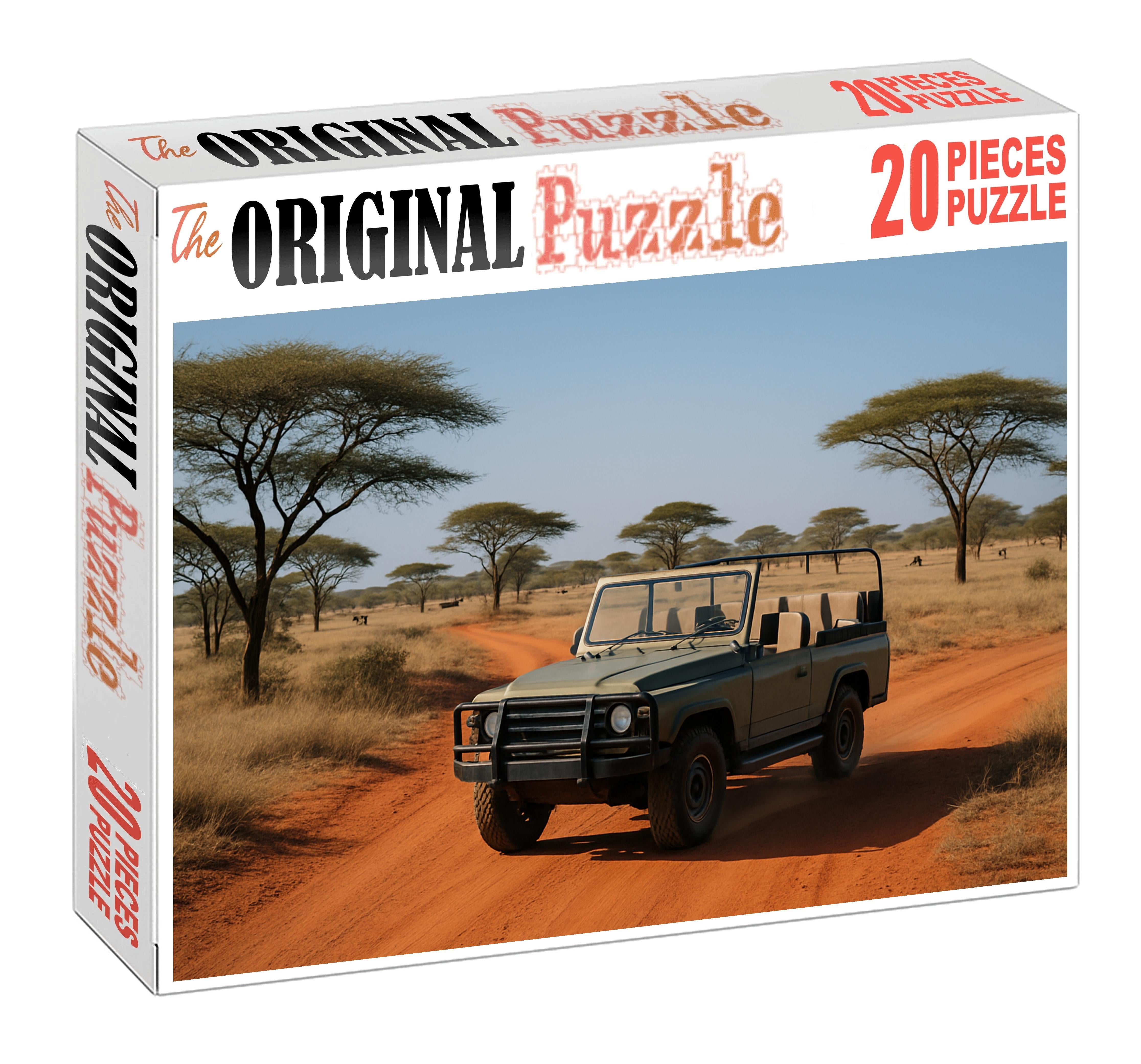 Off-road Electric Safari Cruiser 20 Piece Puzzle