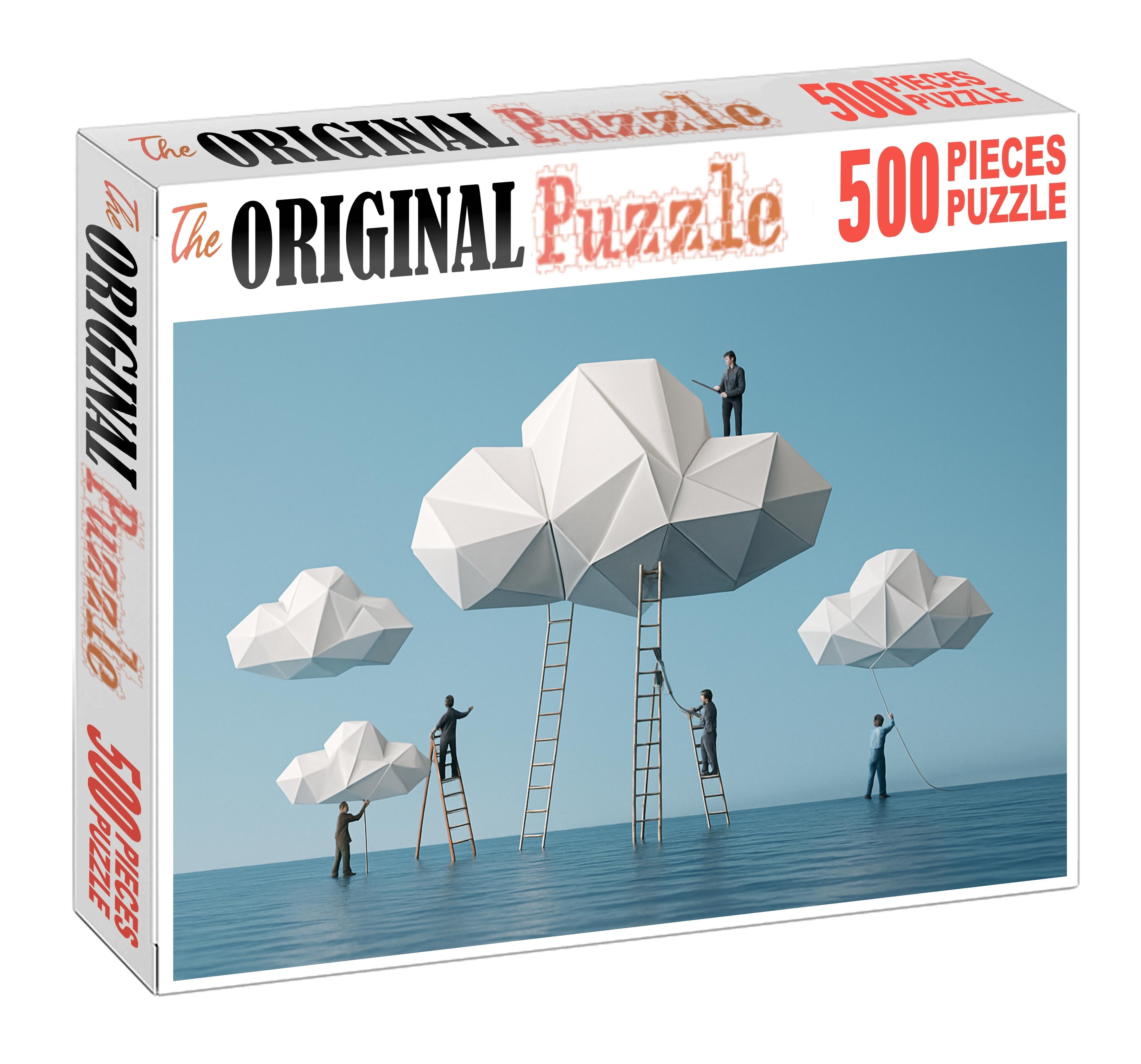 Origami Cloud Builders 300 Piece Puzzle
