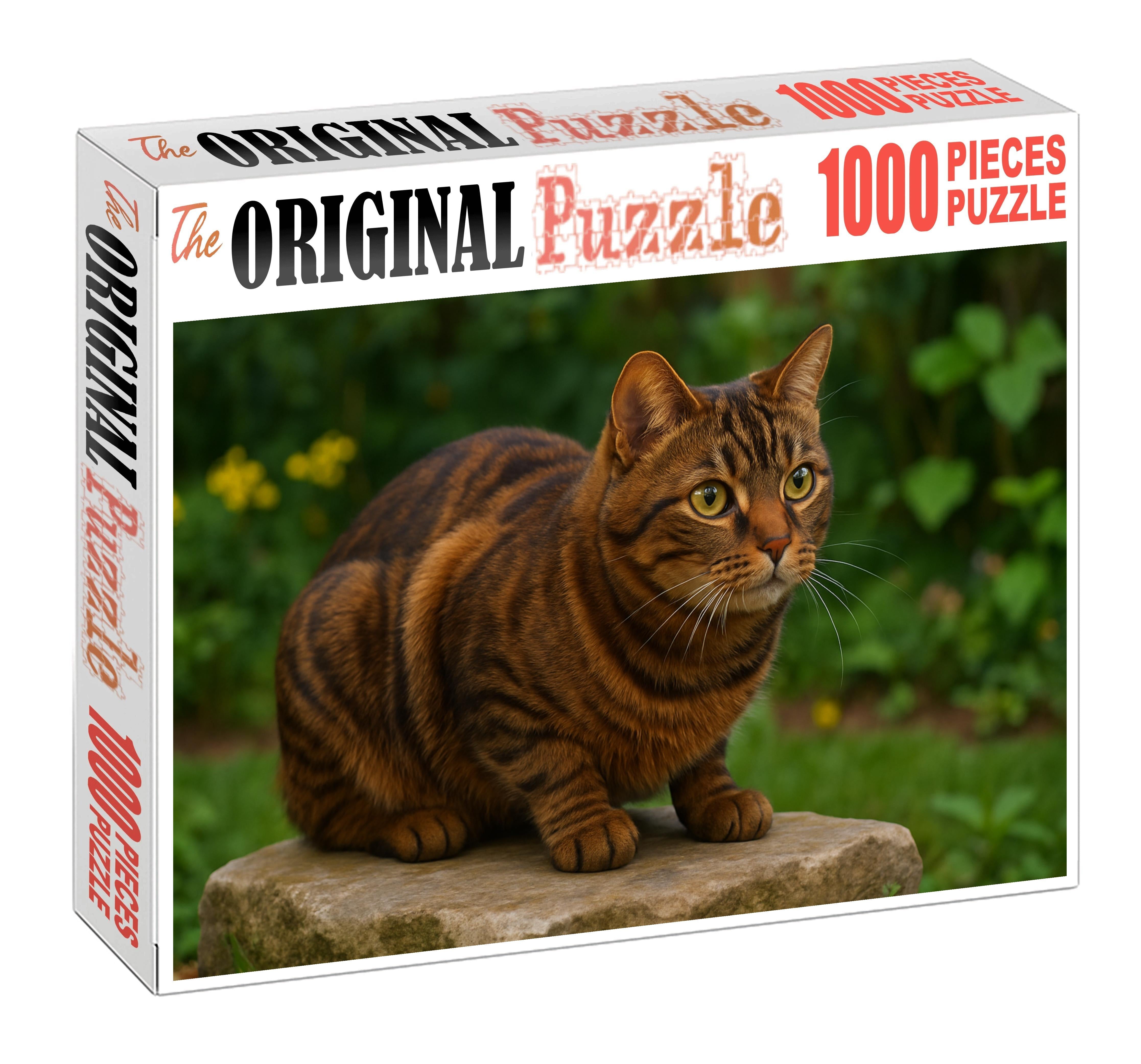 Chestnut Brindle Manx Puzzle Collection