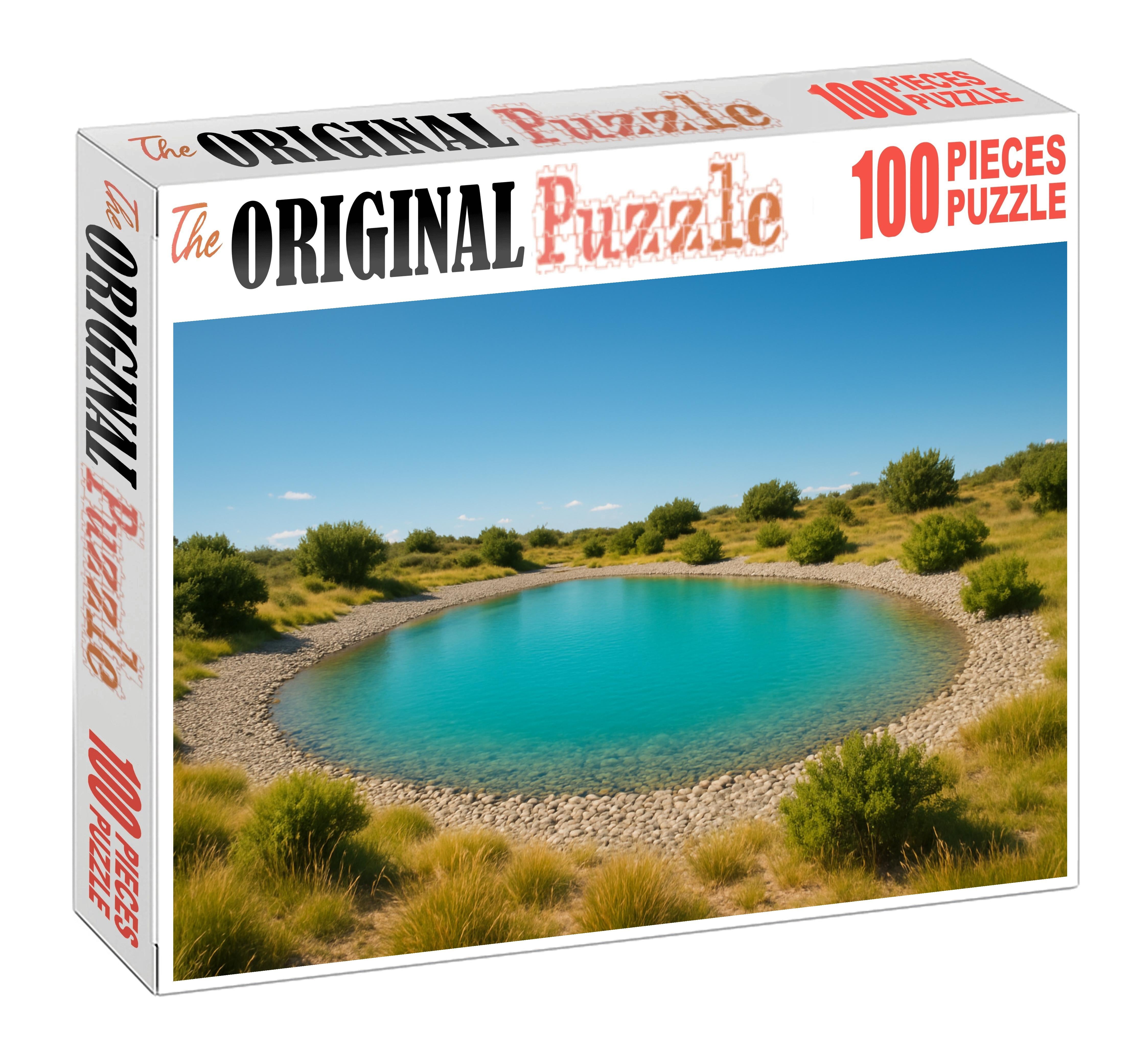 Hidden Lagoon At Midday Puzzle For Kids