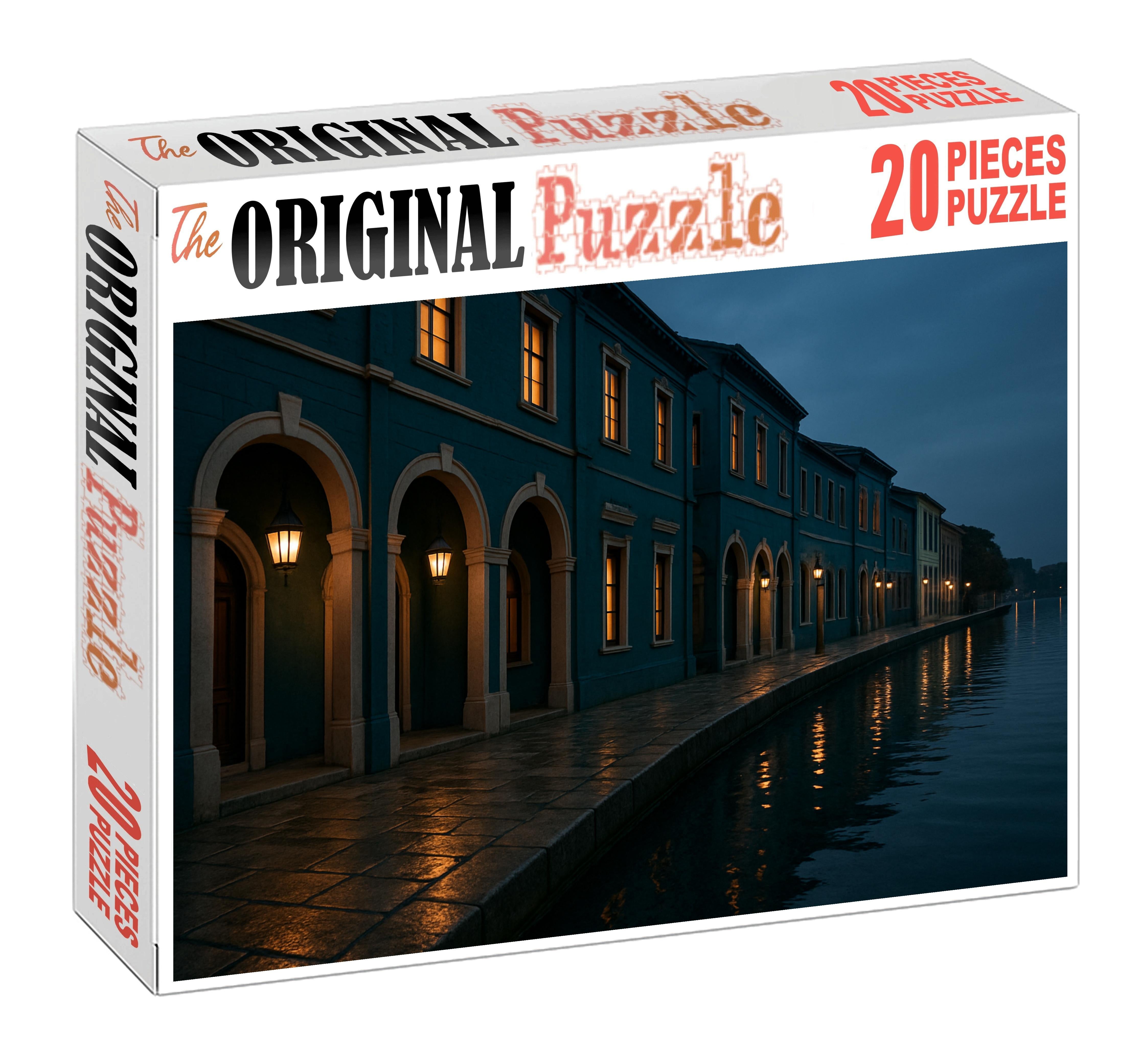 Teal Lantern Quay 200 Piece Puzzle