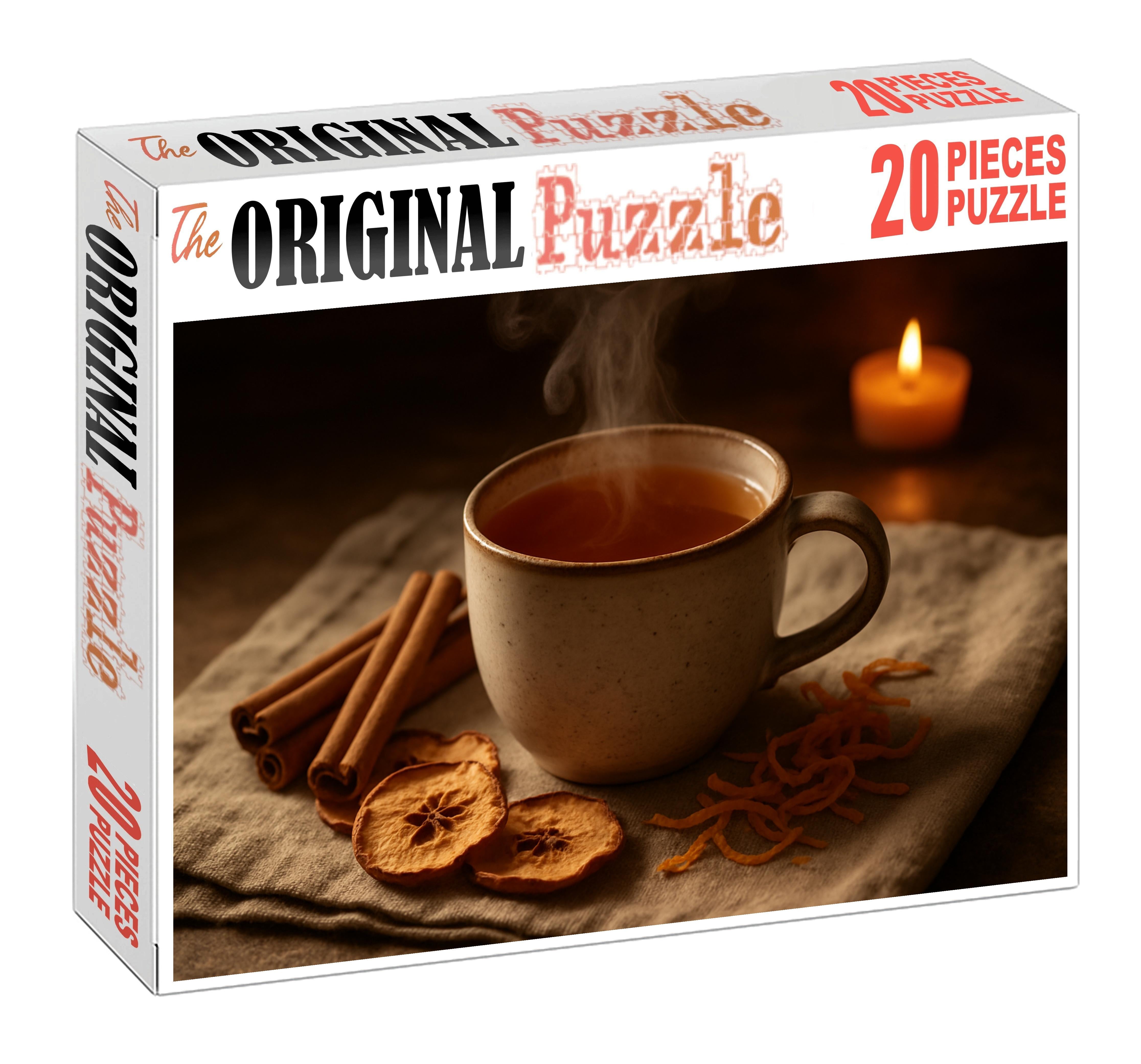 Spiced Orchard Herbal Infusion Premium Puzzle Pieces