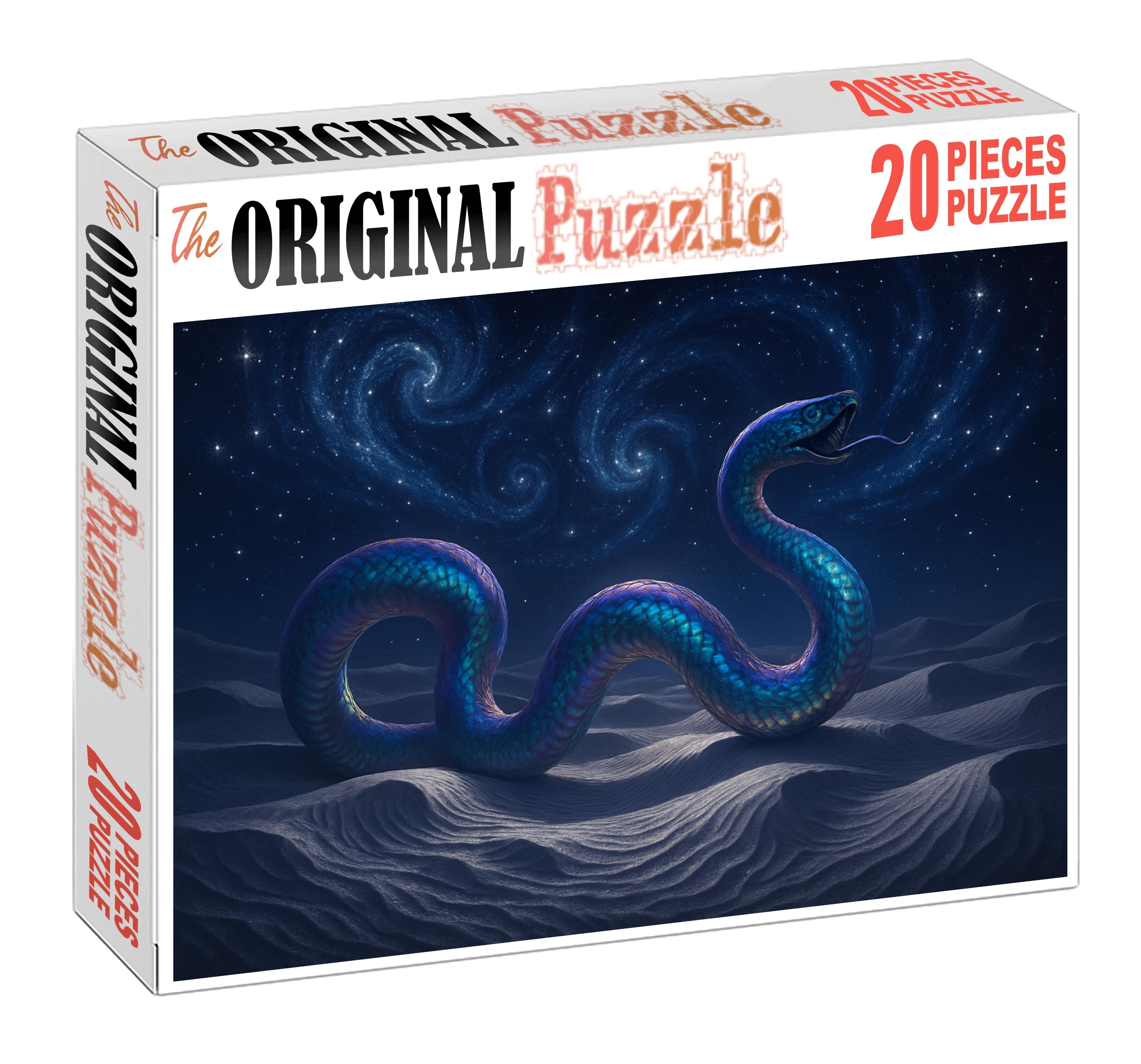 The Serpents Infinite Dance On Moonlit Sands 1000 Piece Puzzle