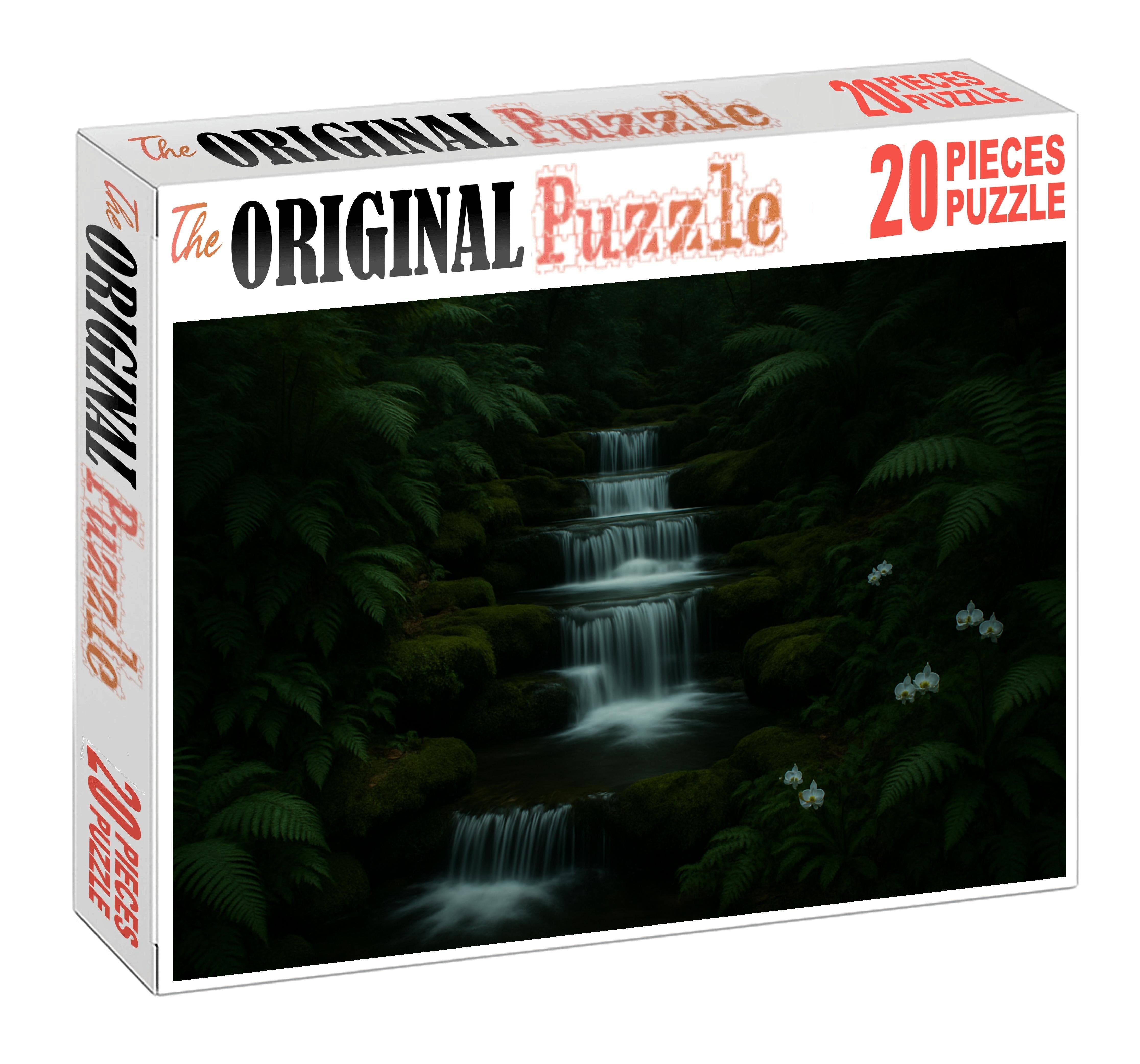 Silent Grove Falls Puzzle For Adults