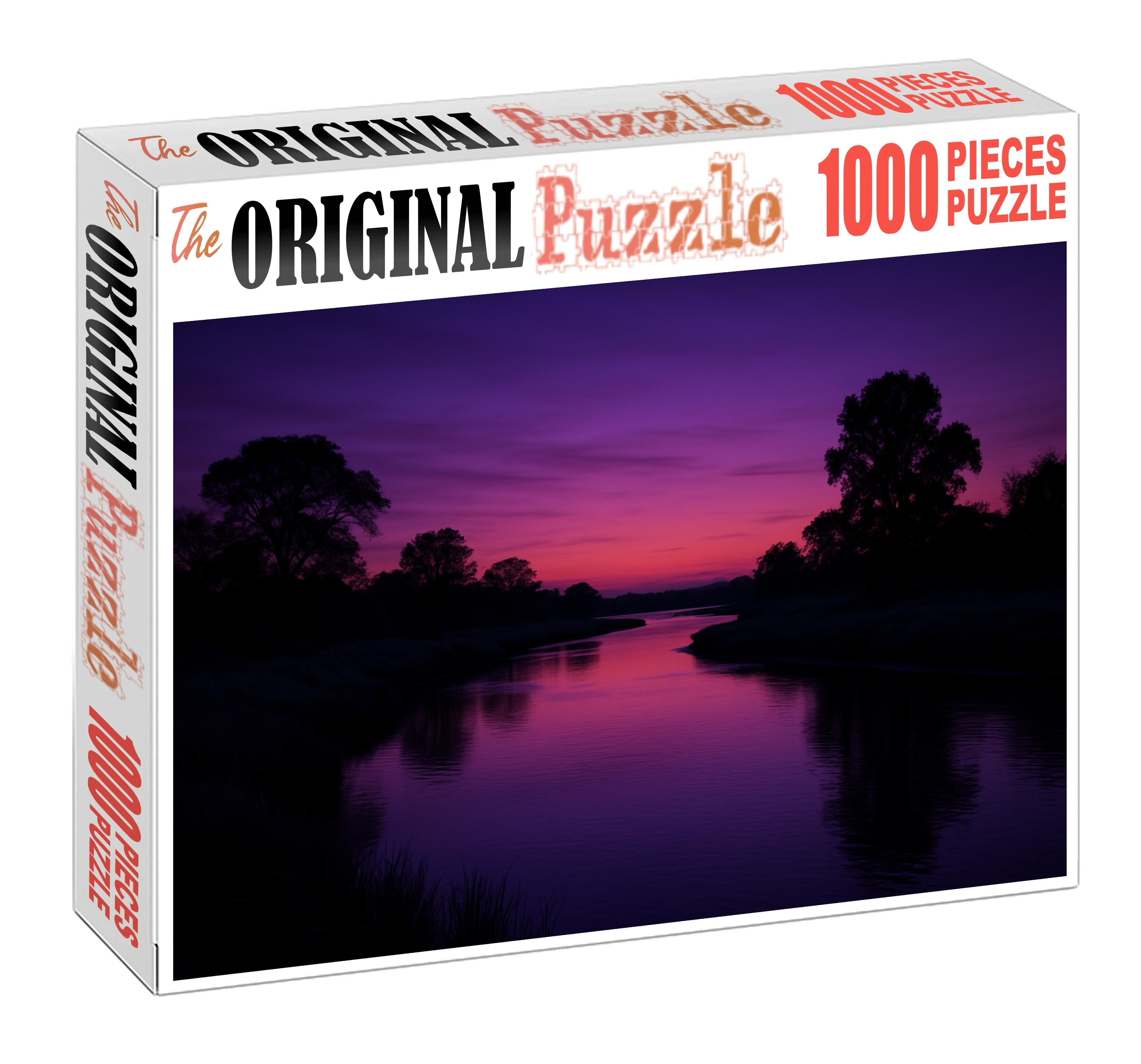 Twilight River Estuary Puzzle For Kids