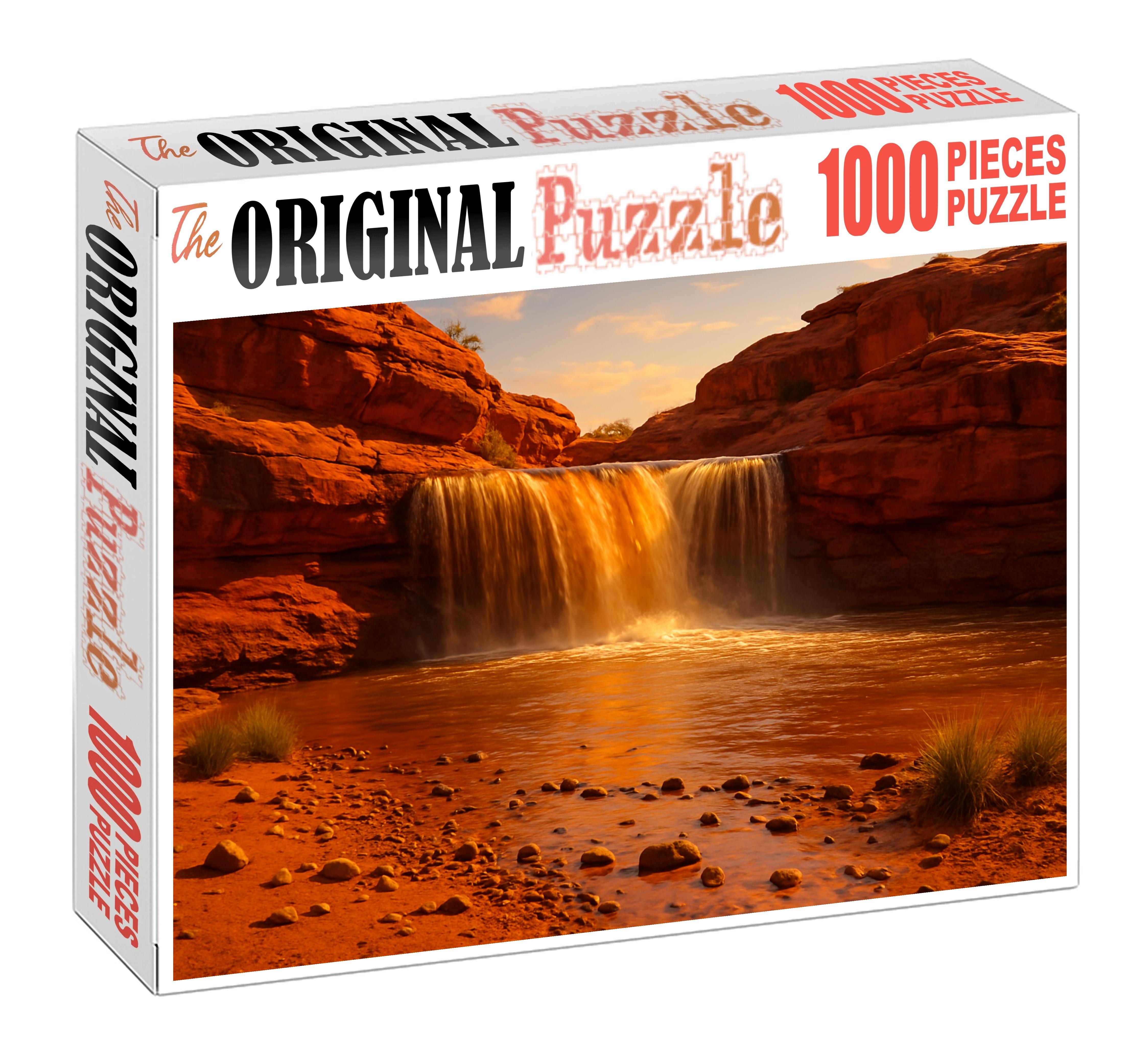 Amber Glow Spill 200 Piece Puzzle