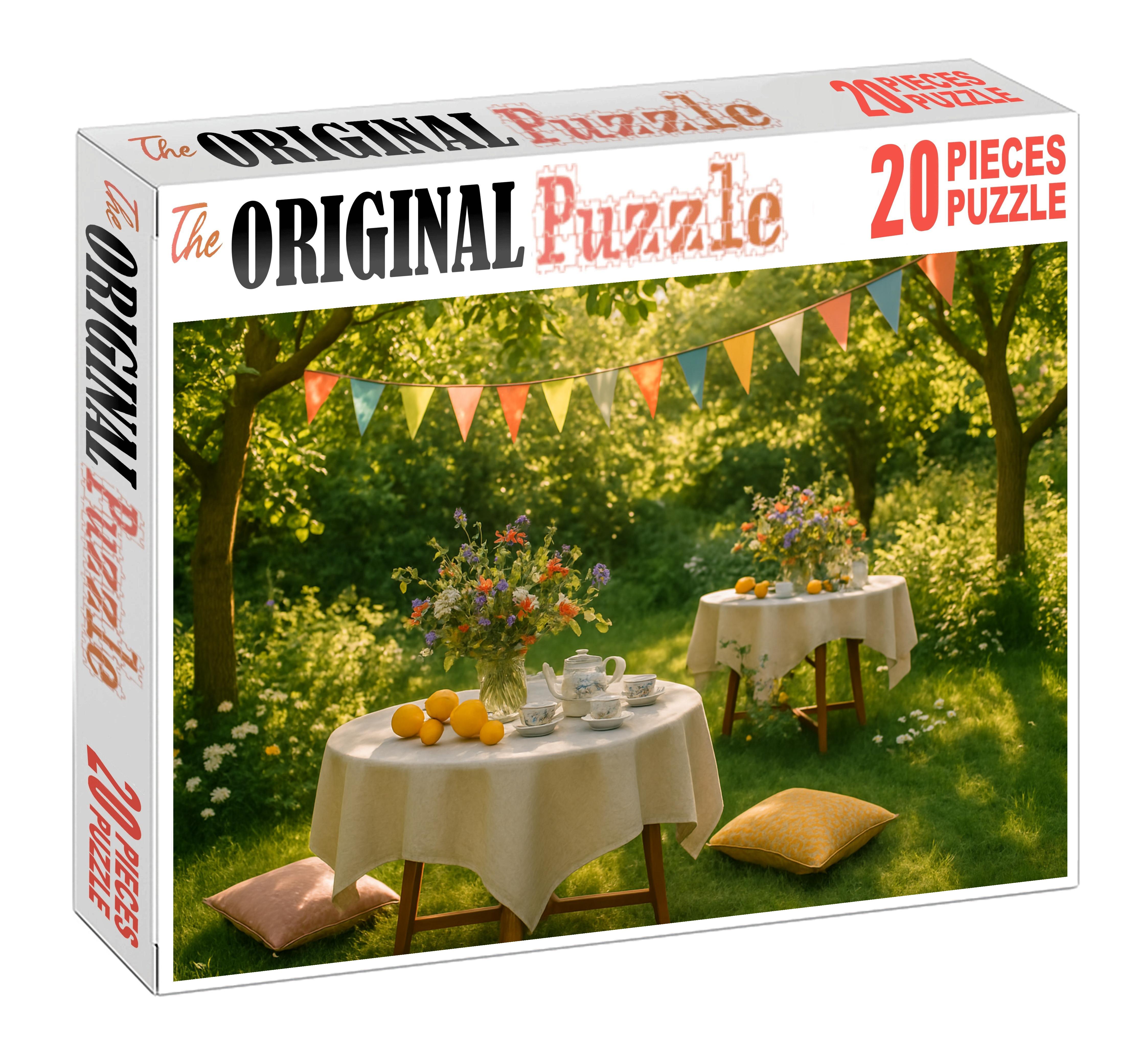 Sunlit Garden Brunch Puzzle Collection