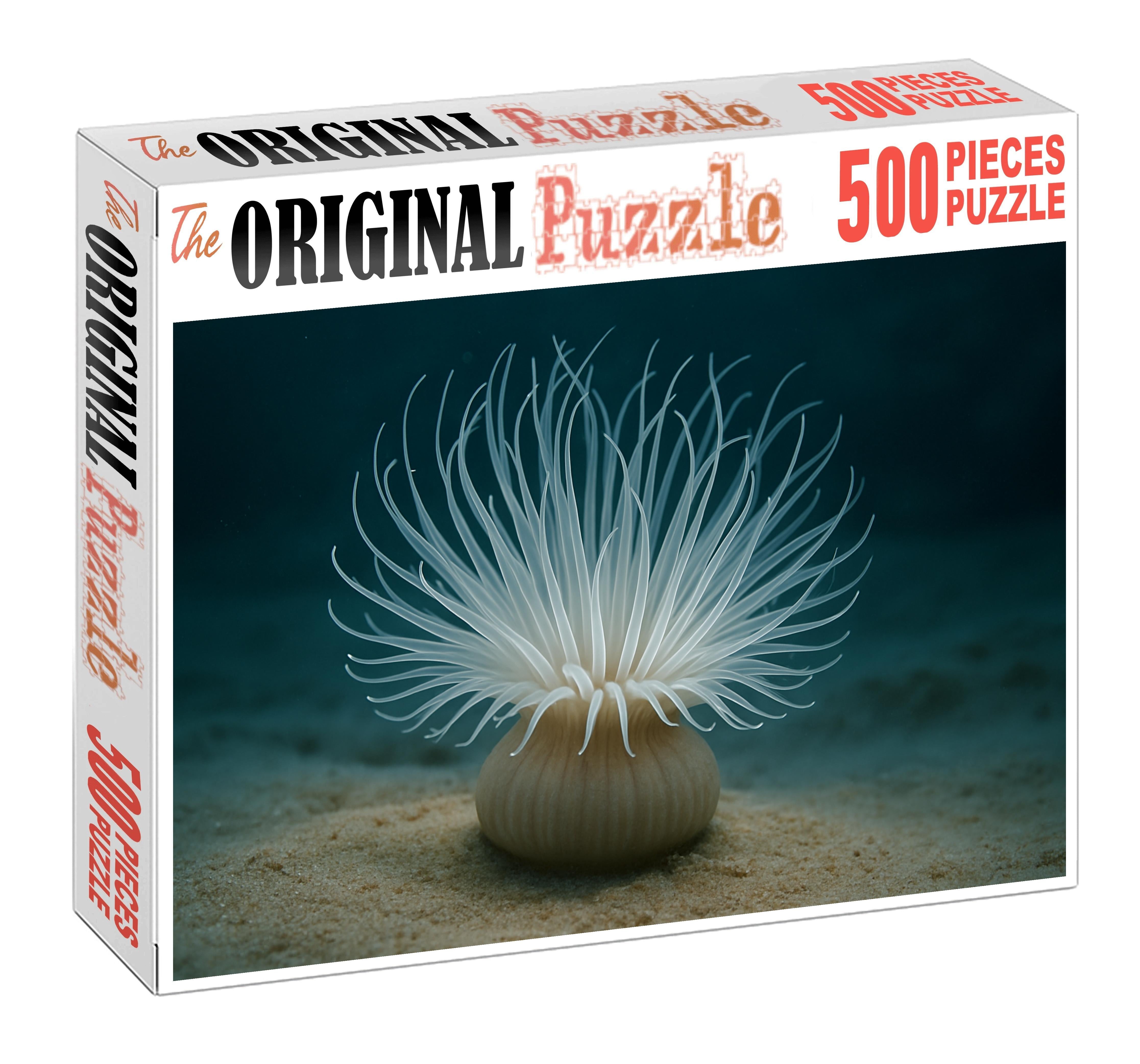 Pearl Blossom Anemone Tentacled Spectacle Of Soft Currents 1000 Piece Puzzle
