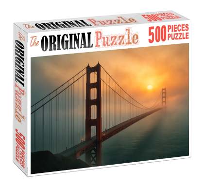 Golden Gate Bridge Located In San Francisco Usa Recognized By 8895 Globally As An Engineering And Cultural Landmark 1000 Piece Puzzle