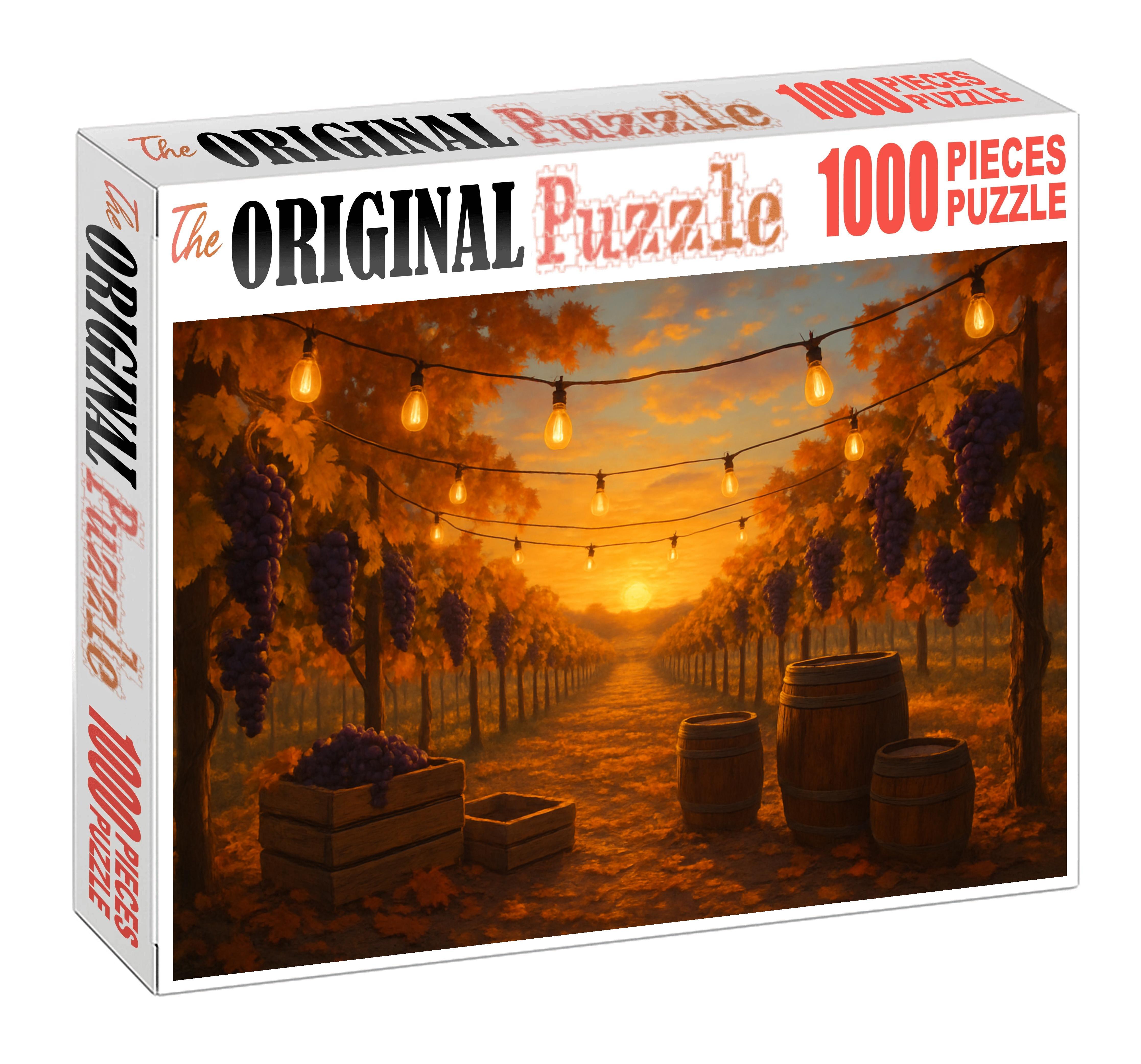 Sunset Harvest Vineyard Family Puzzles