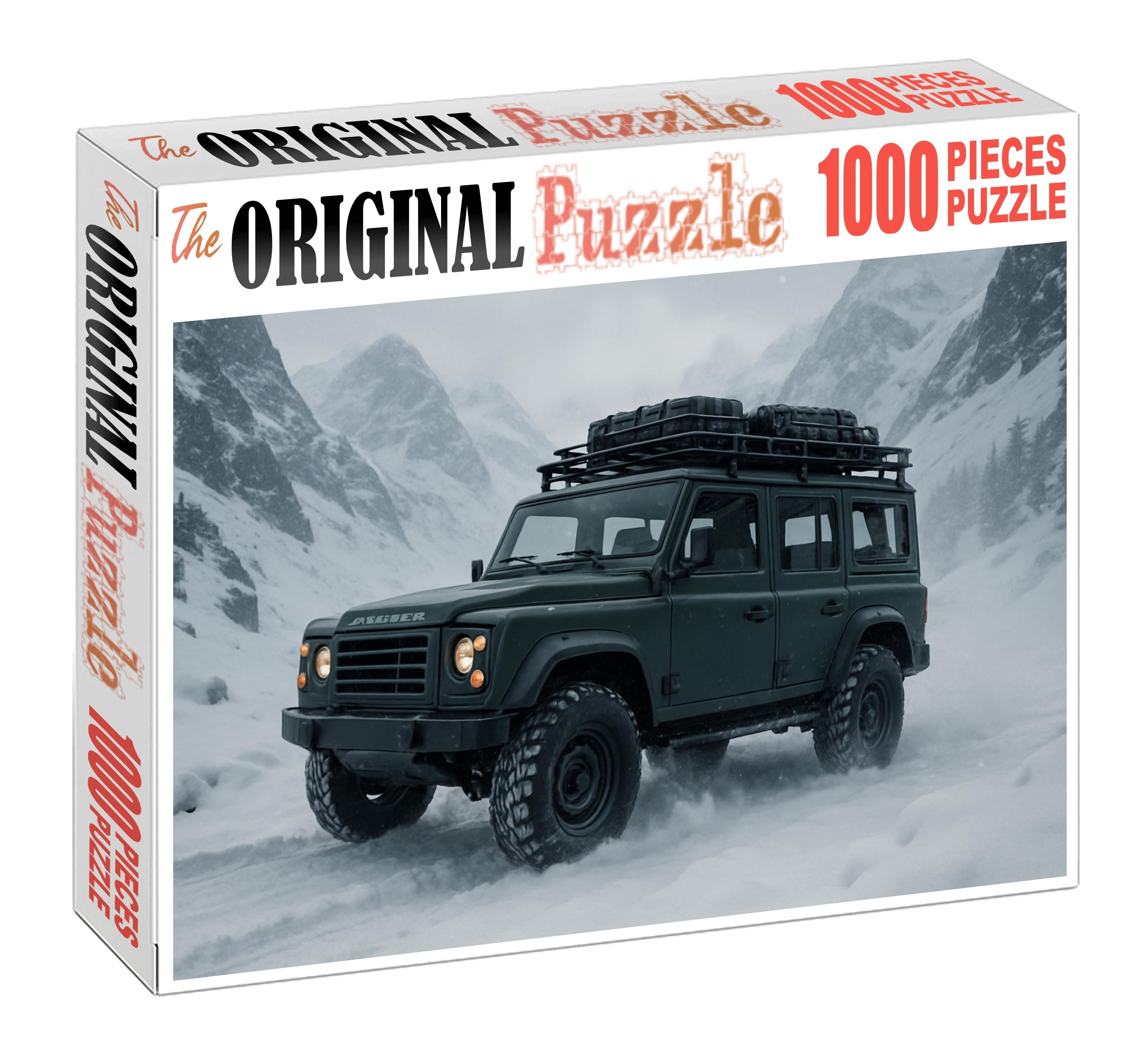 Glacier Sentinel Off-road Electric Utility With Impressive Range Family Puzzles