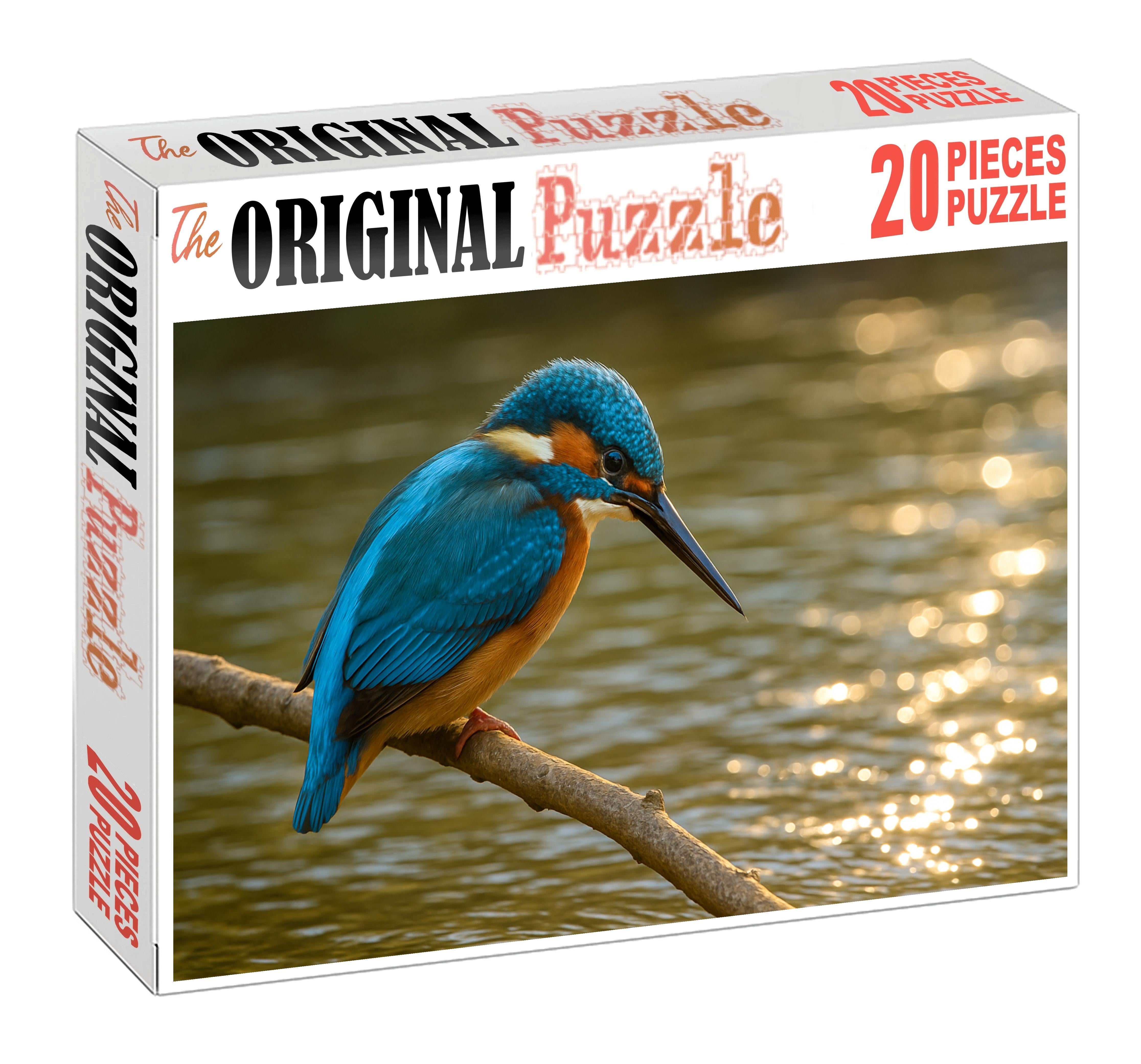 Azure Kingfisher Jewel Of The Rippling Streams Family Puzzles