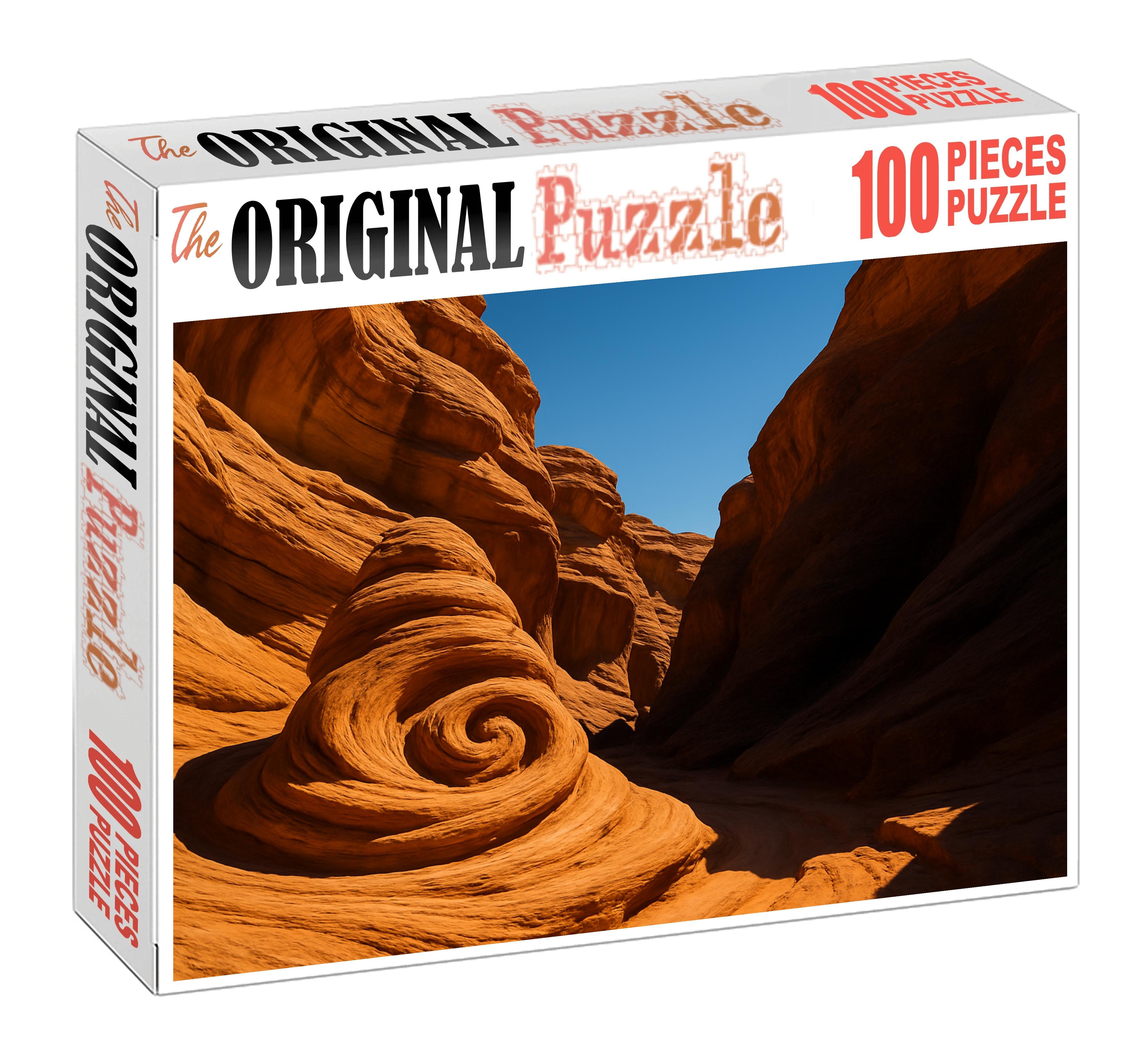 Sunlit Canyon Spiral 200 Piece Puzzle