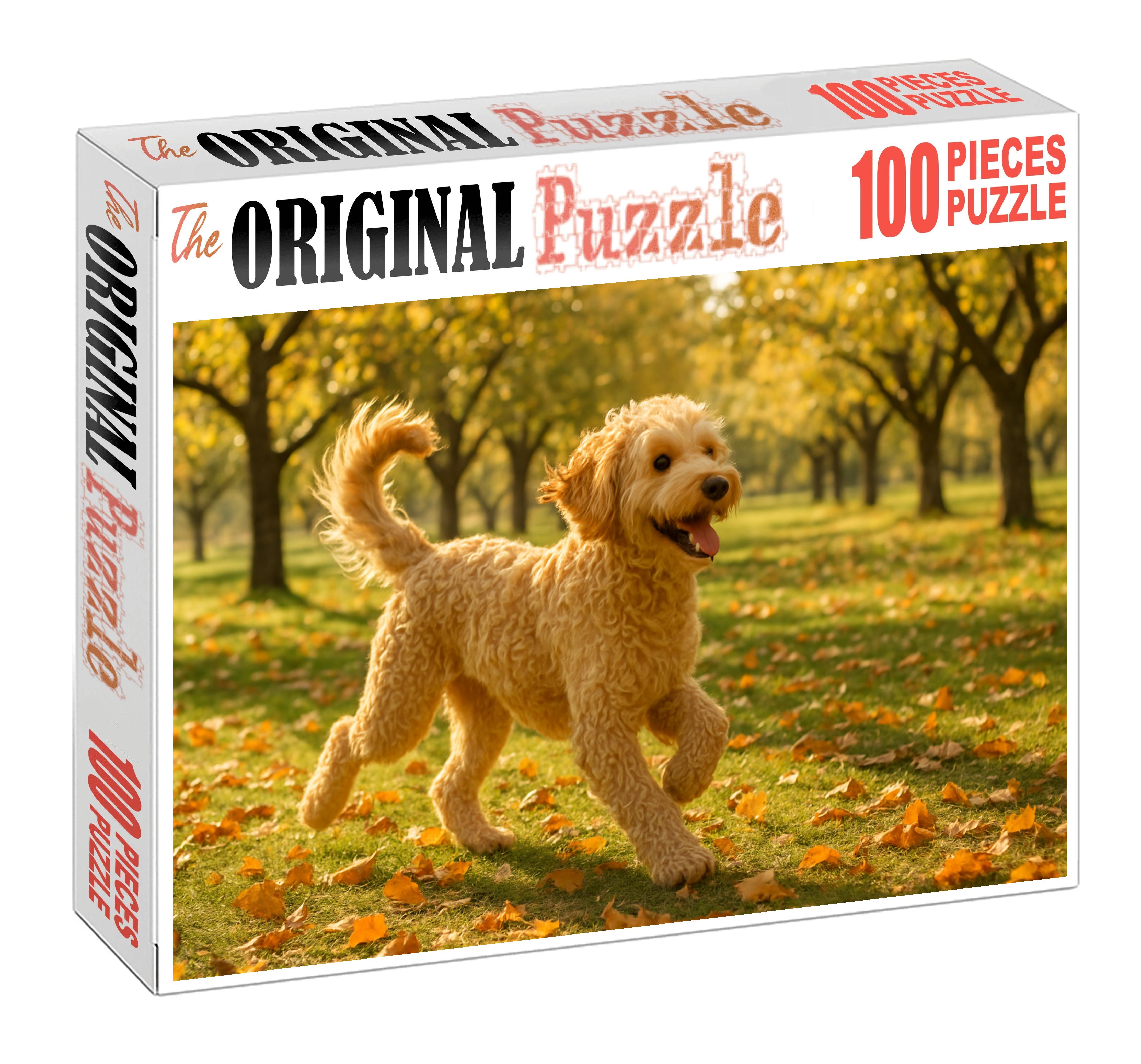 Golden Swirl Puzzle For Kids